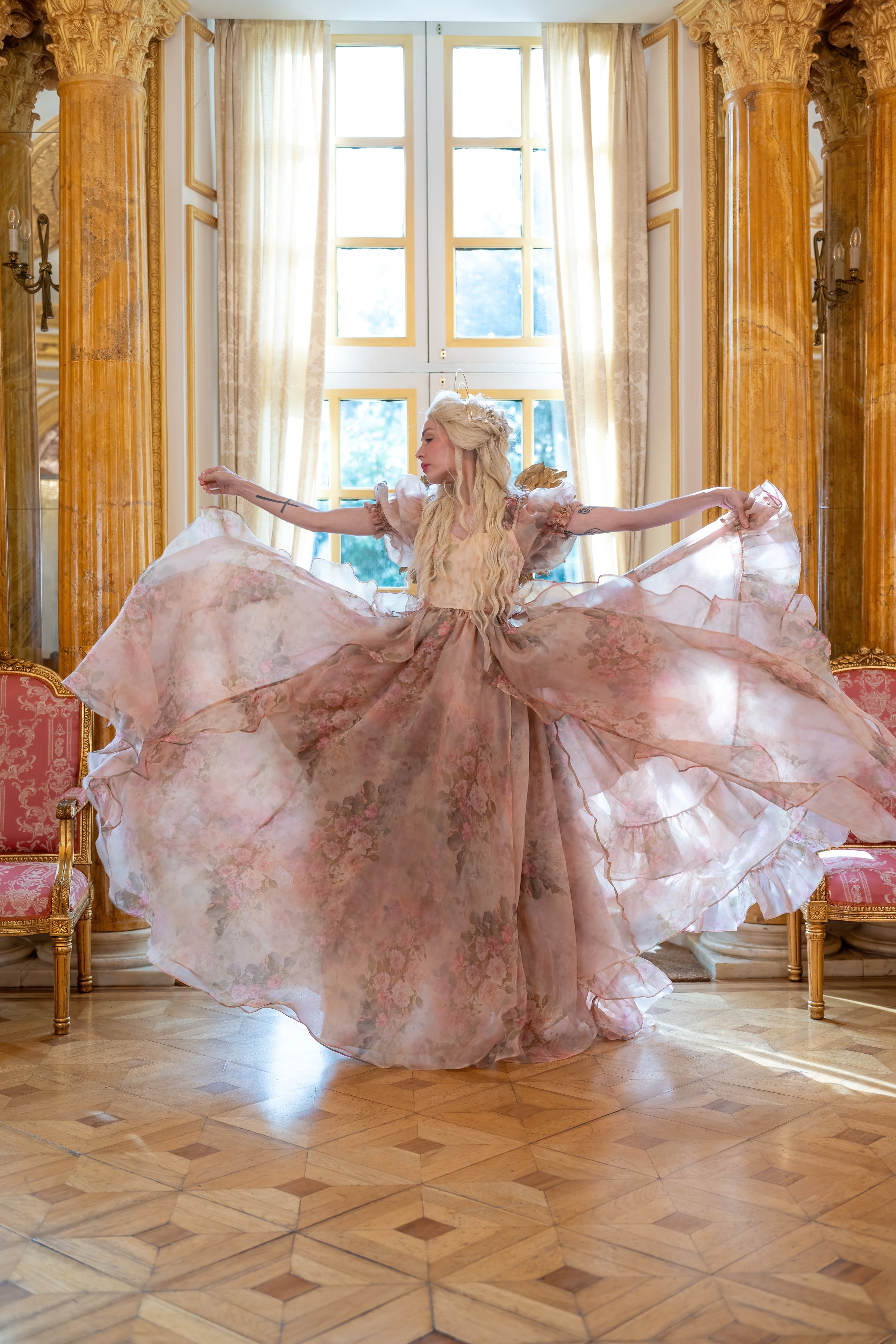 Valley of the Angels Chateau Gown