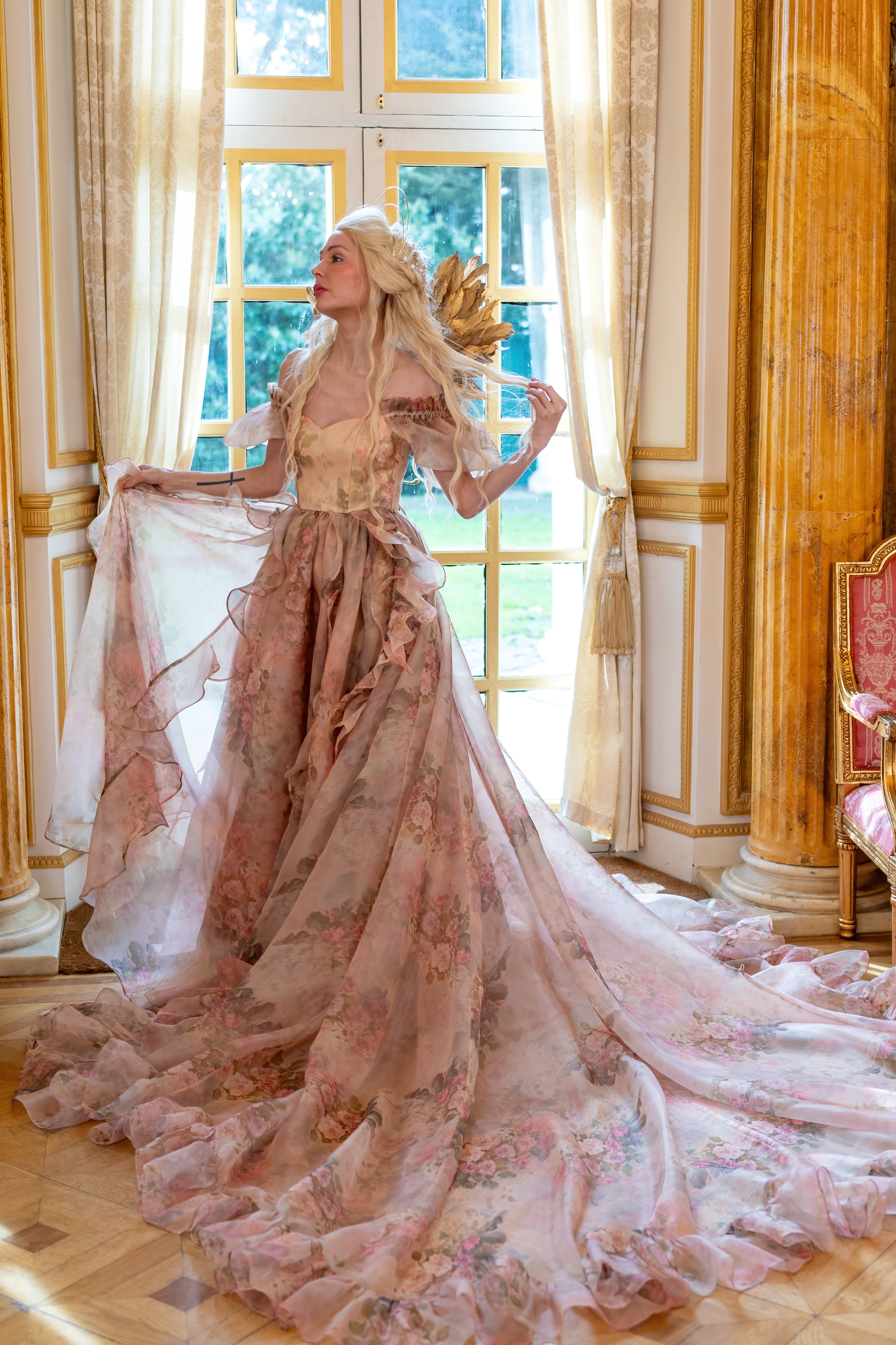 Valley of the Angels Chateau Gown