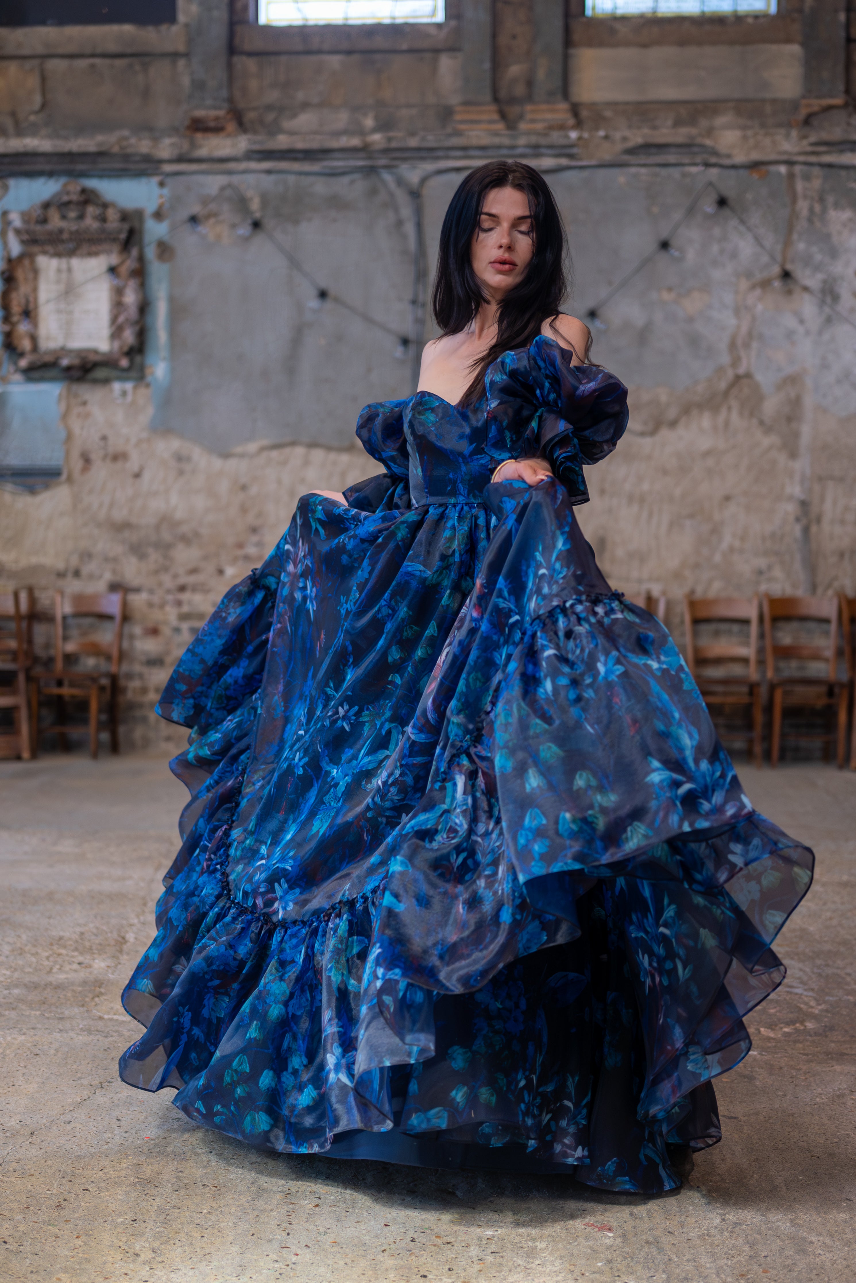 Veiled Glen Belle Gown