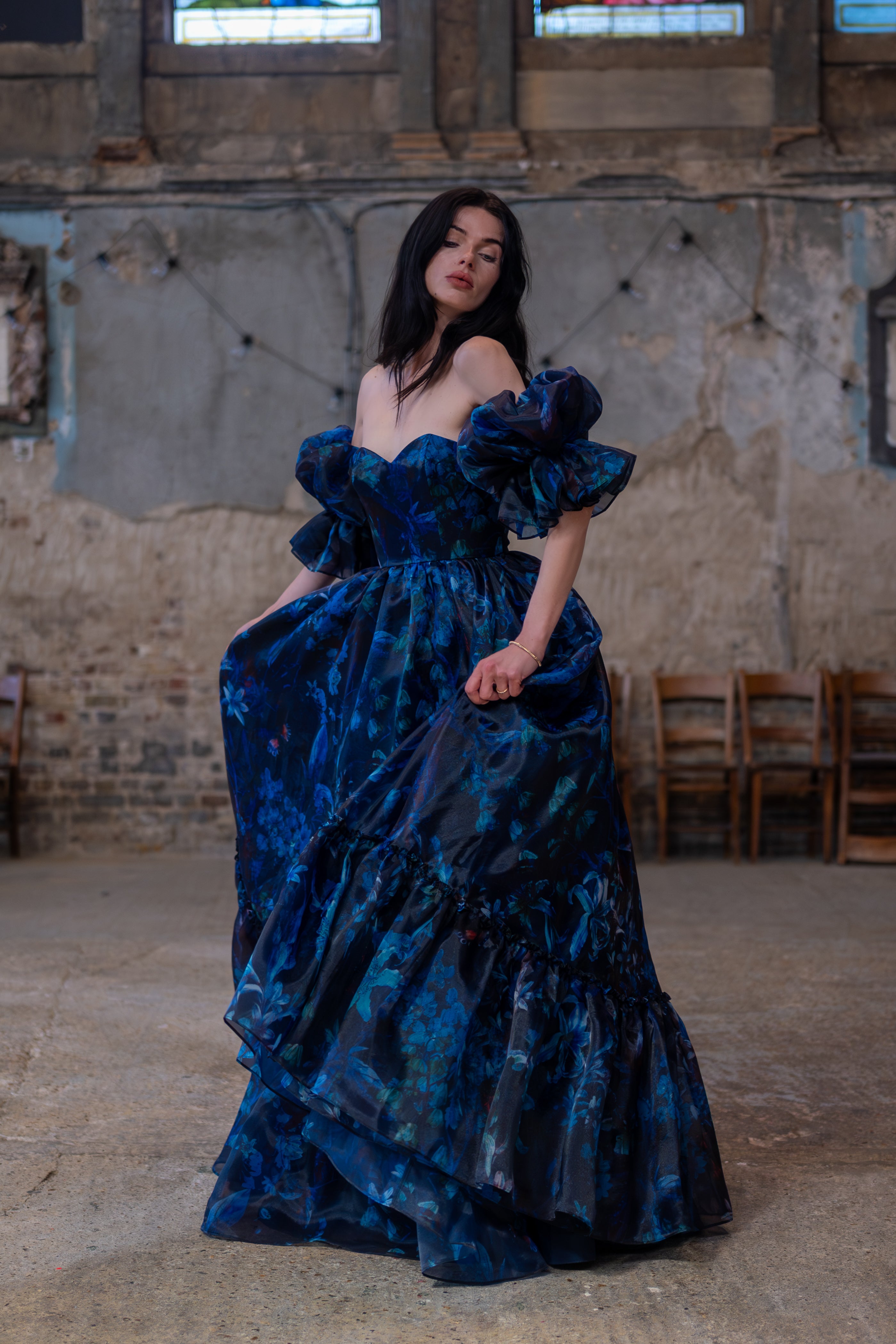 Veiled Glen Belle Gown