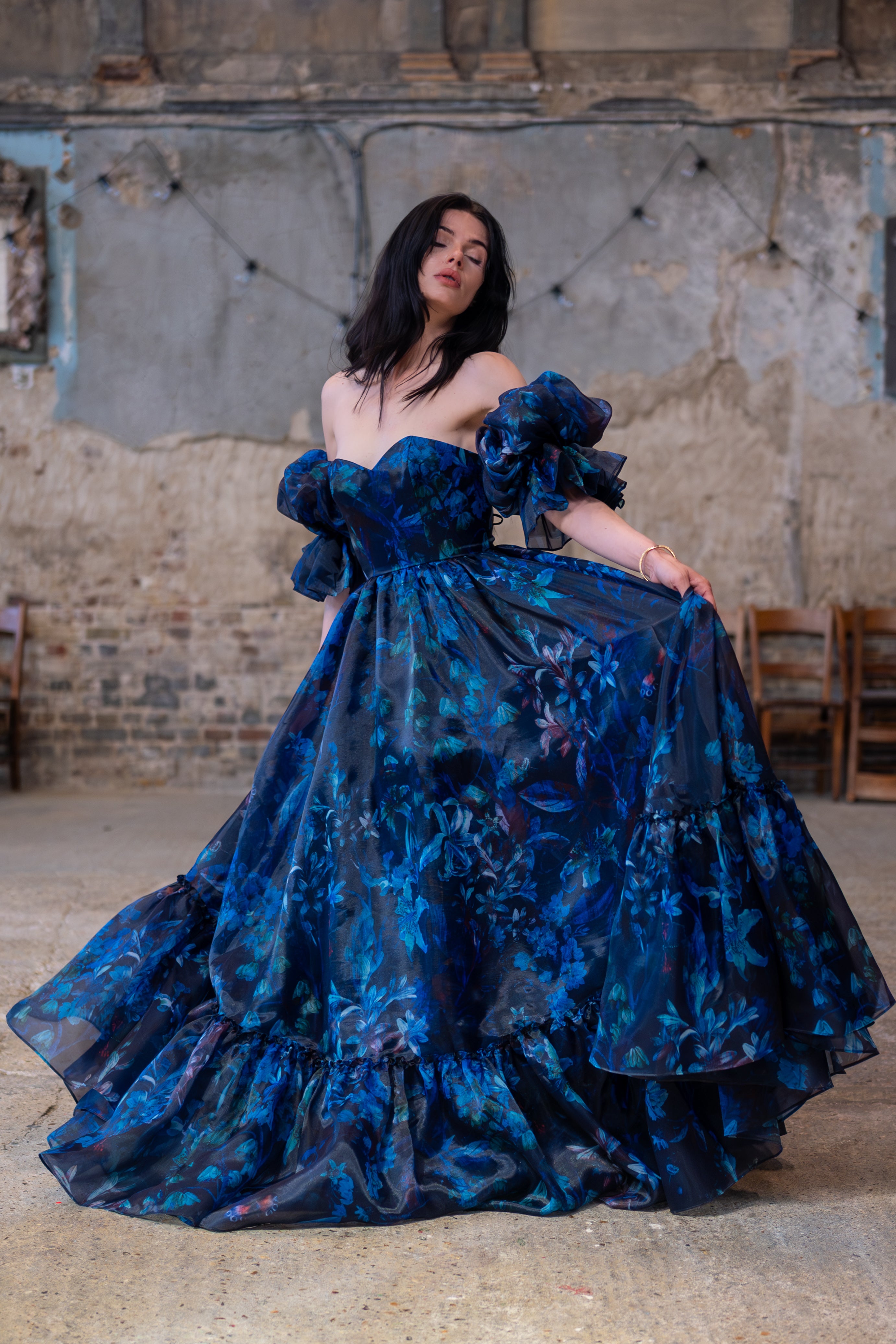 Veiled Glen Belle Gown