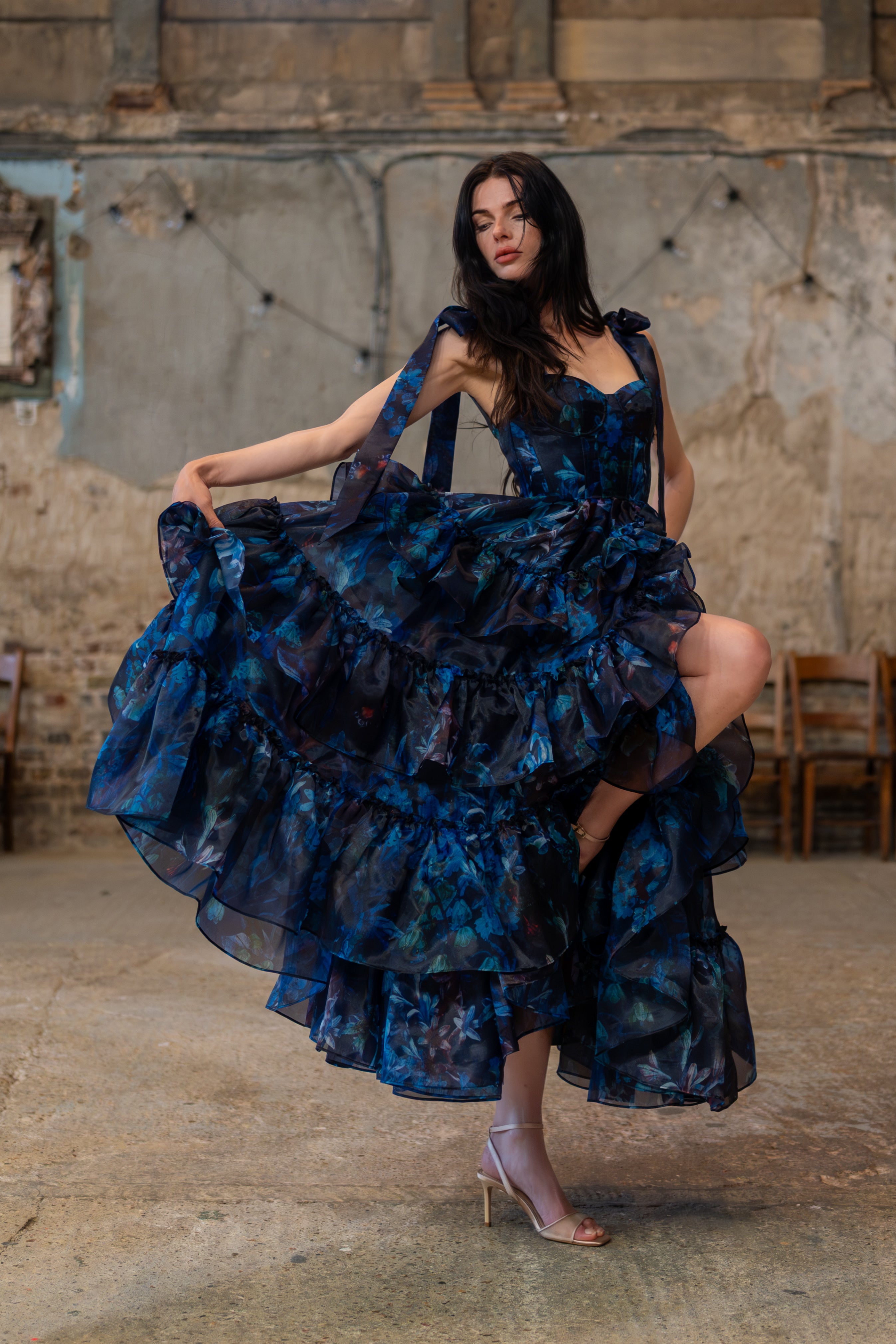 Veiled Glen Muse Dress