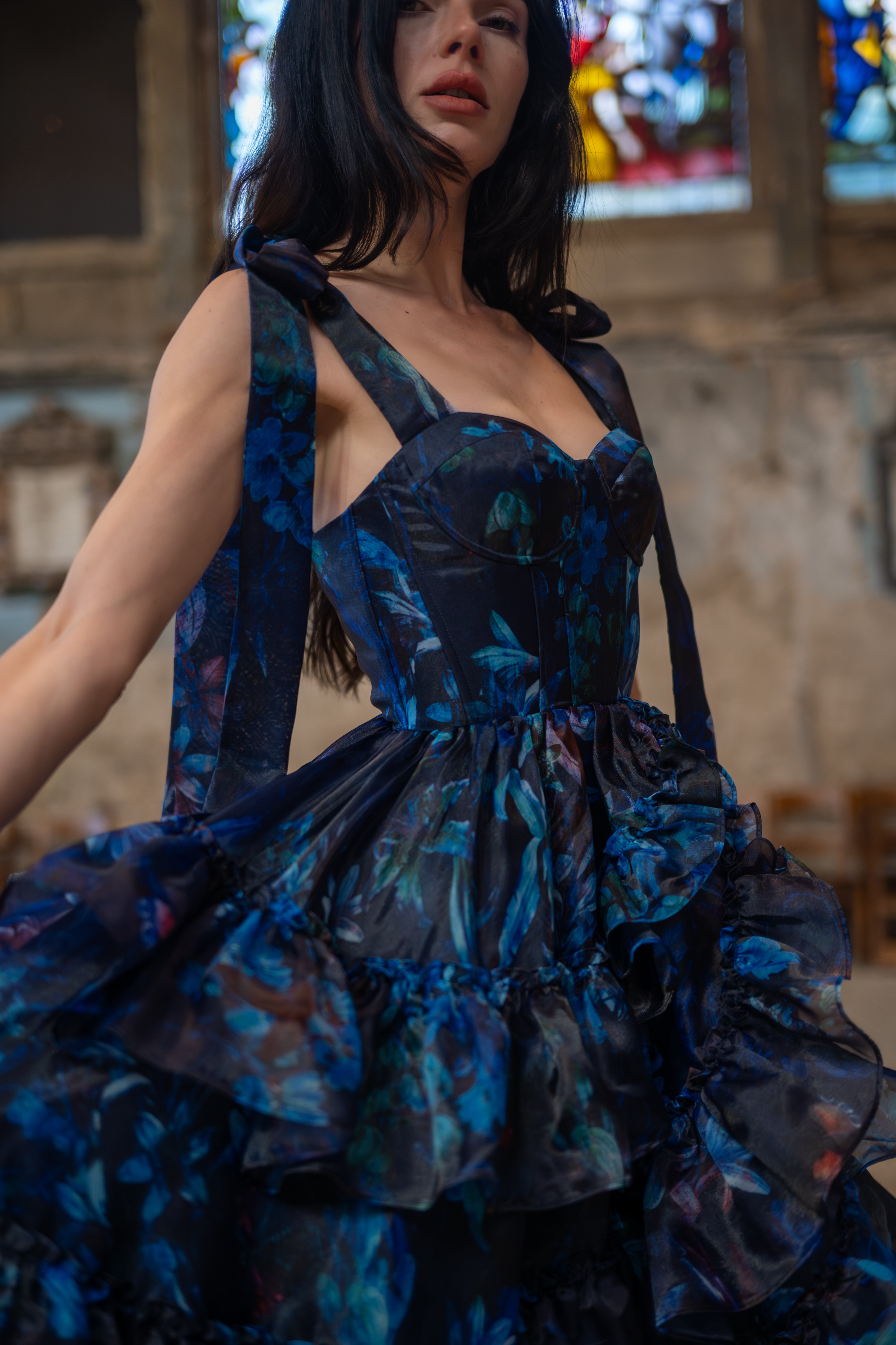 Veiled Glen Muse Dress