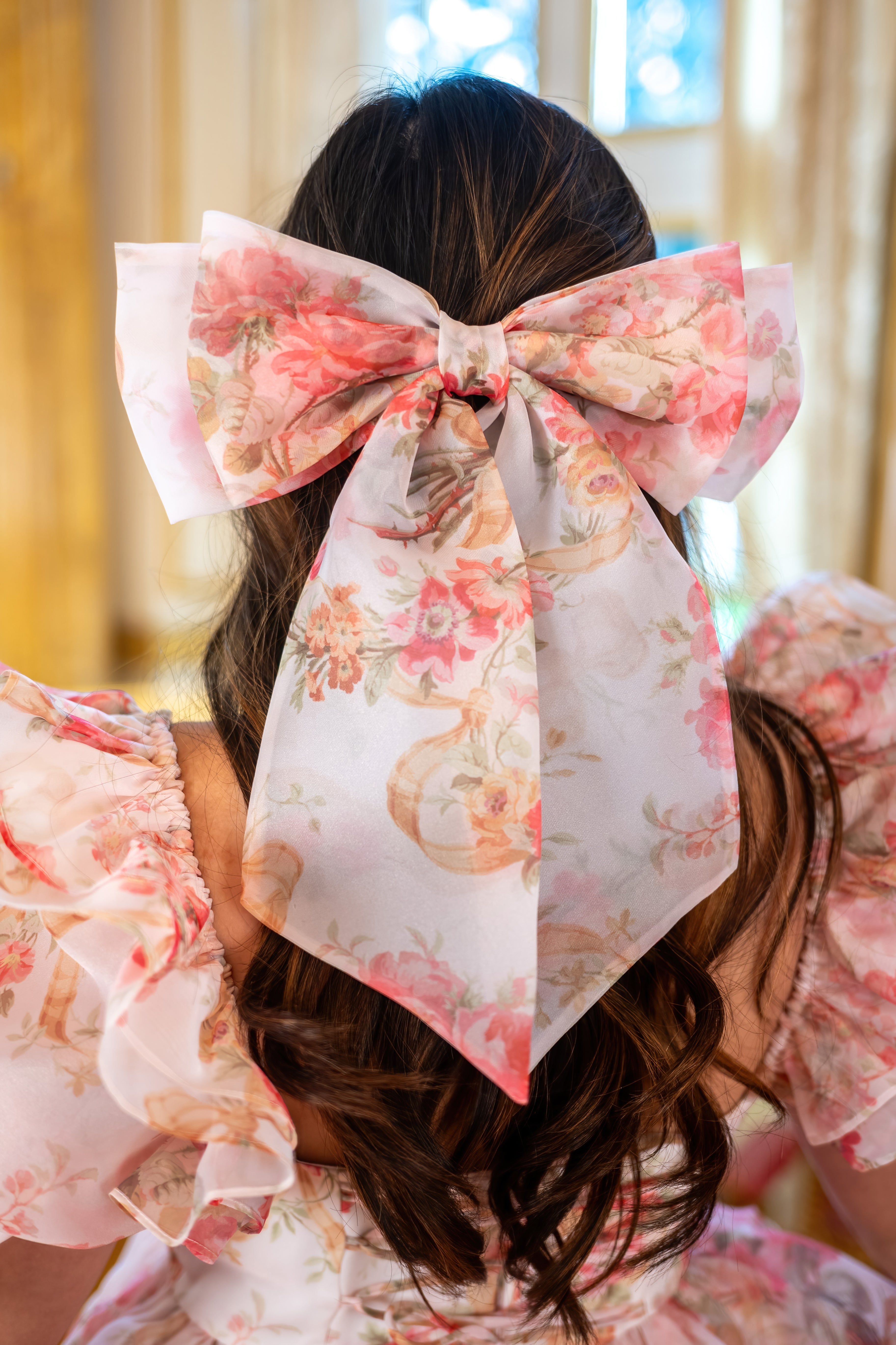 Venetian Rose Winged Bow