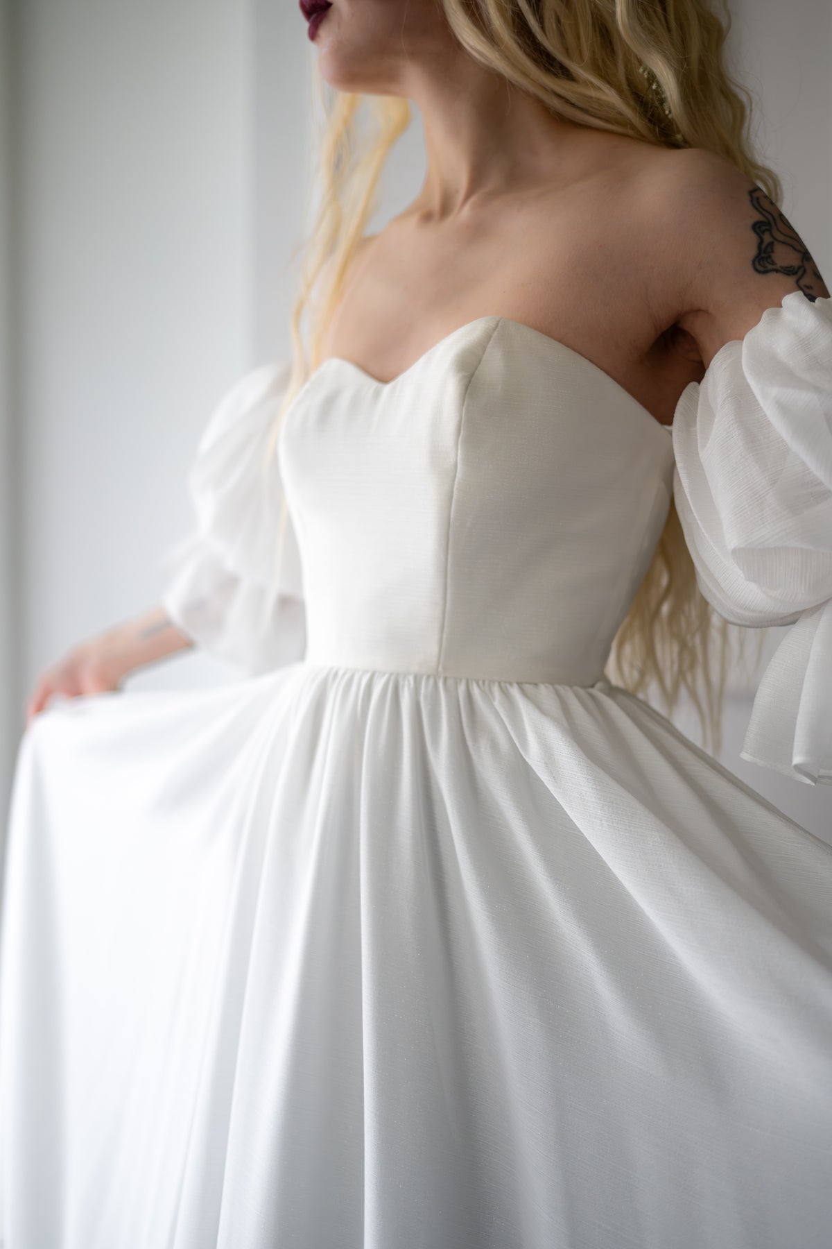 Whipped Cream Belle Gown