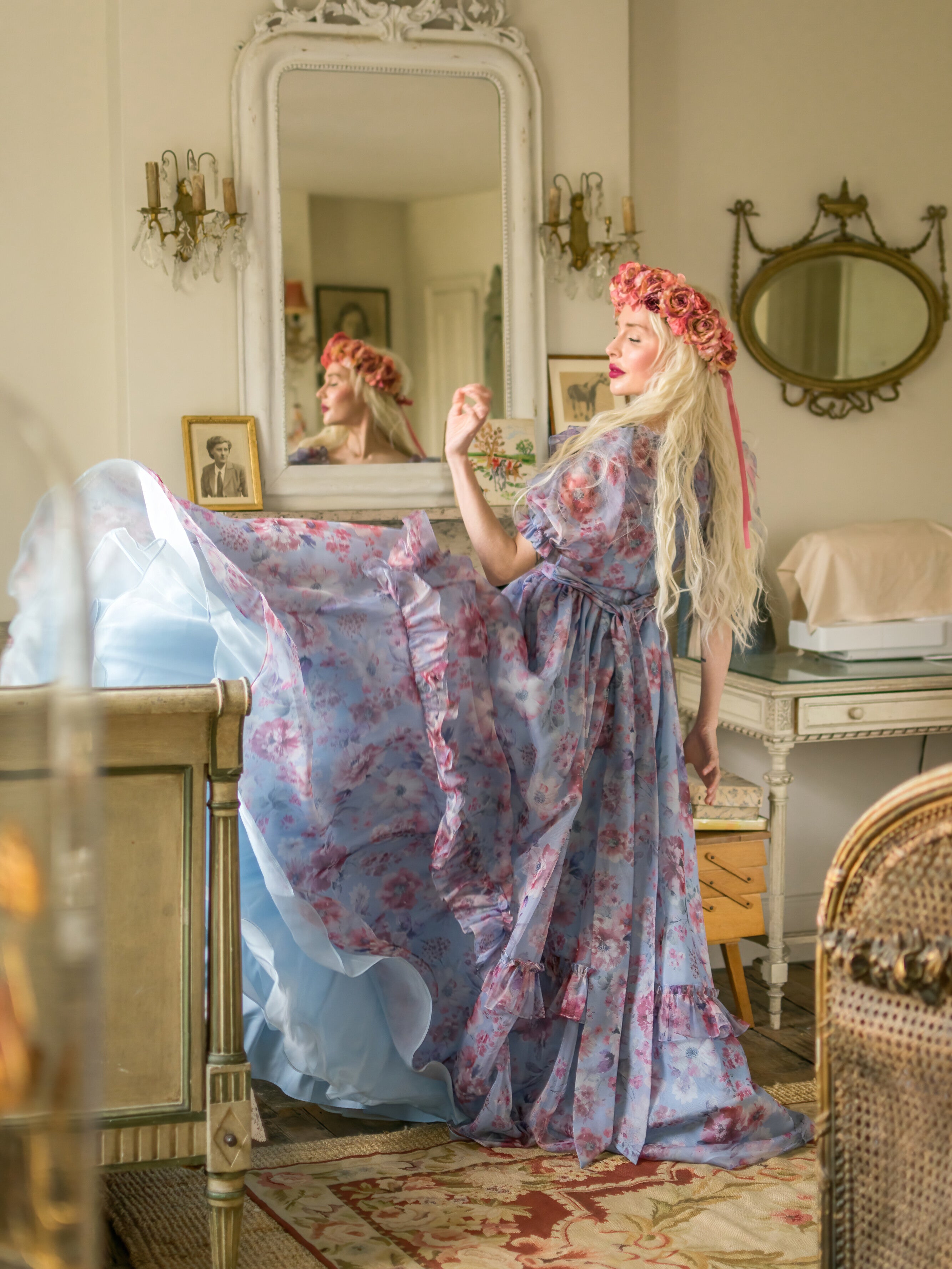 Watercolour Tears Daydreamer Gown