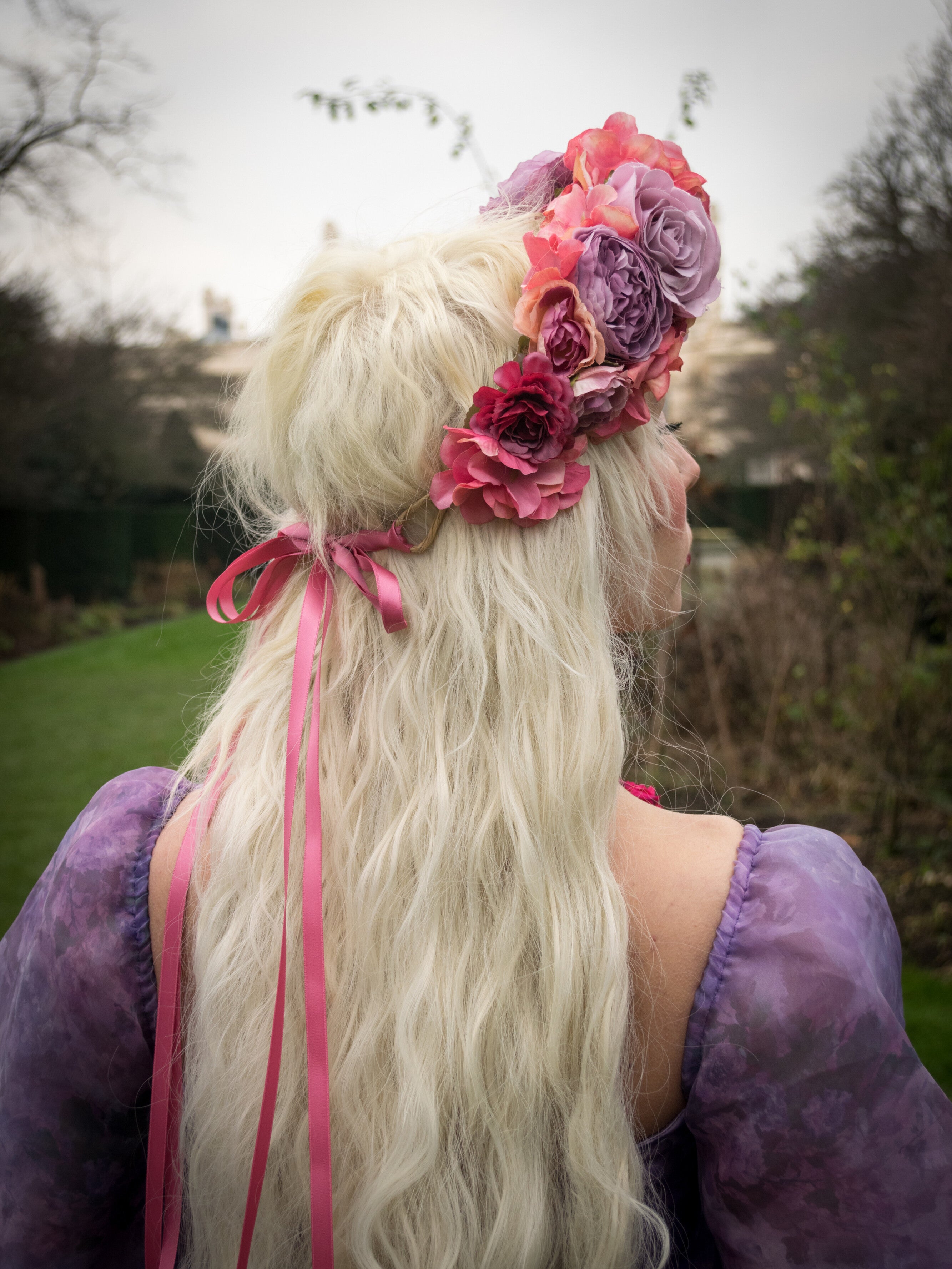 Midnight Rose Enchanted Crown
