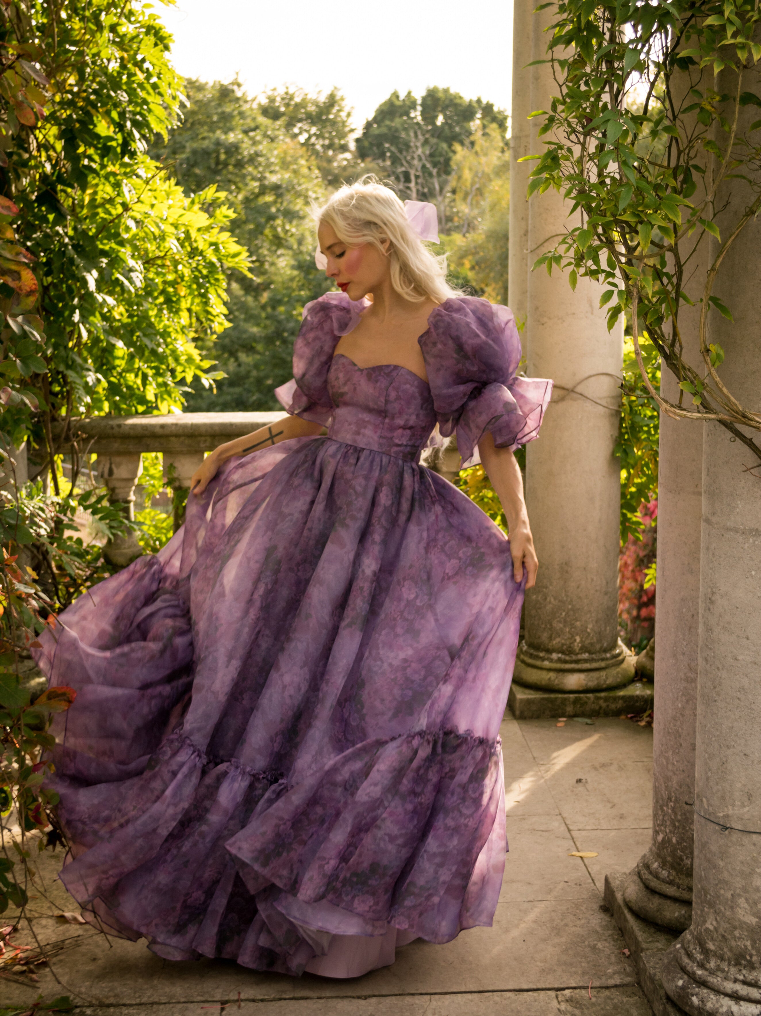 Midnight Rose Belle Gown