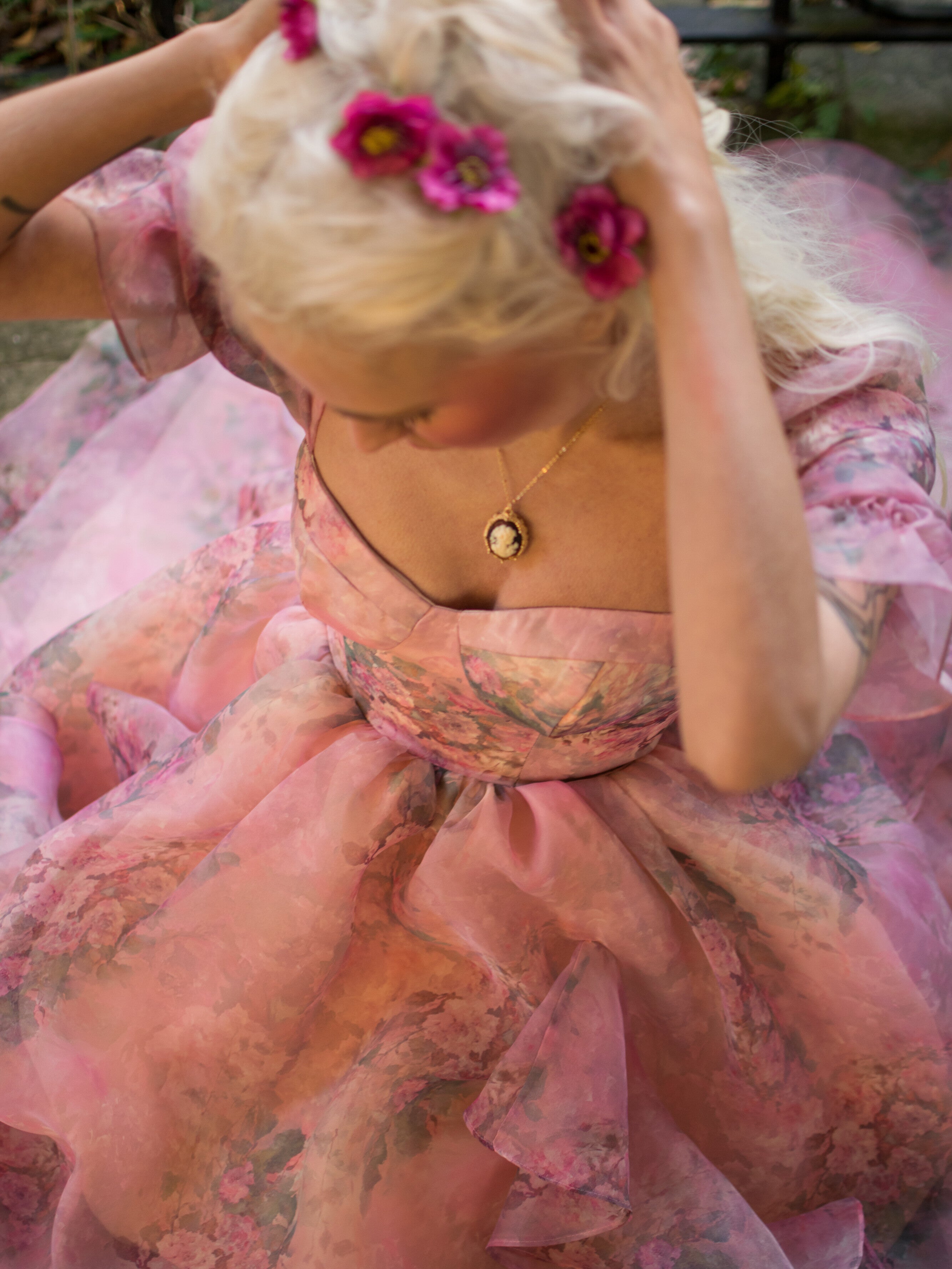 Fallen Angel Regency Gown
