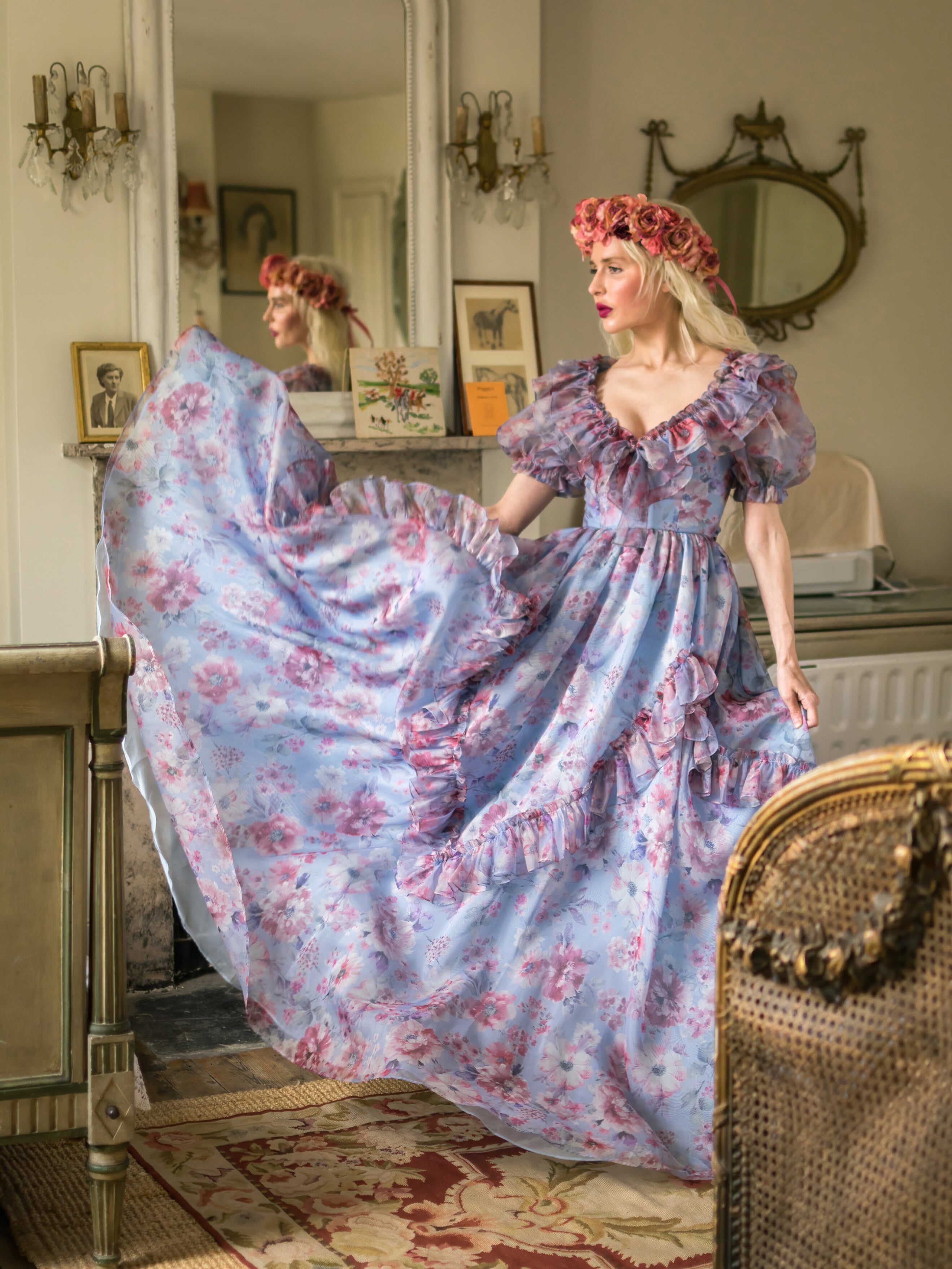 Watercolour Tears Daydreamer Gown