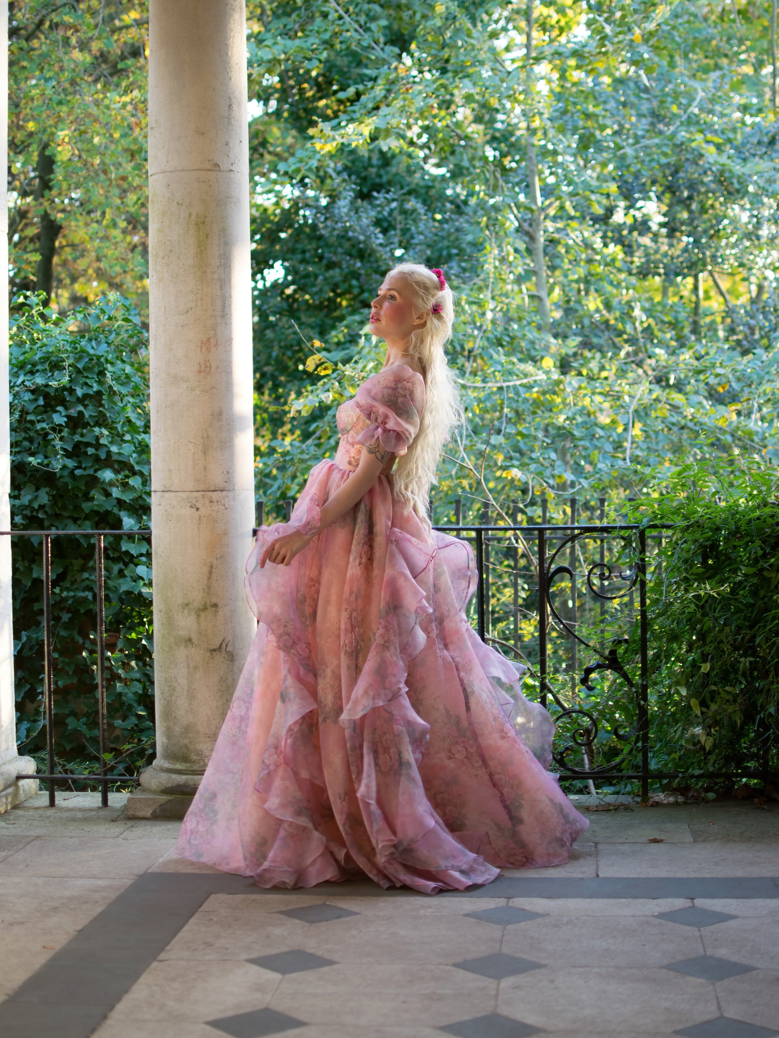Fallen Angel Regency Gown