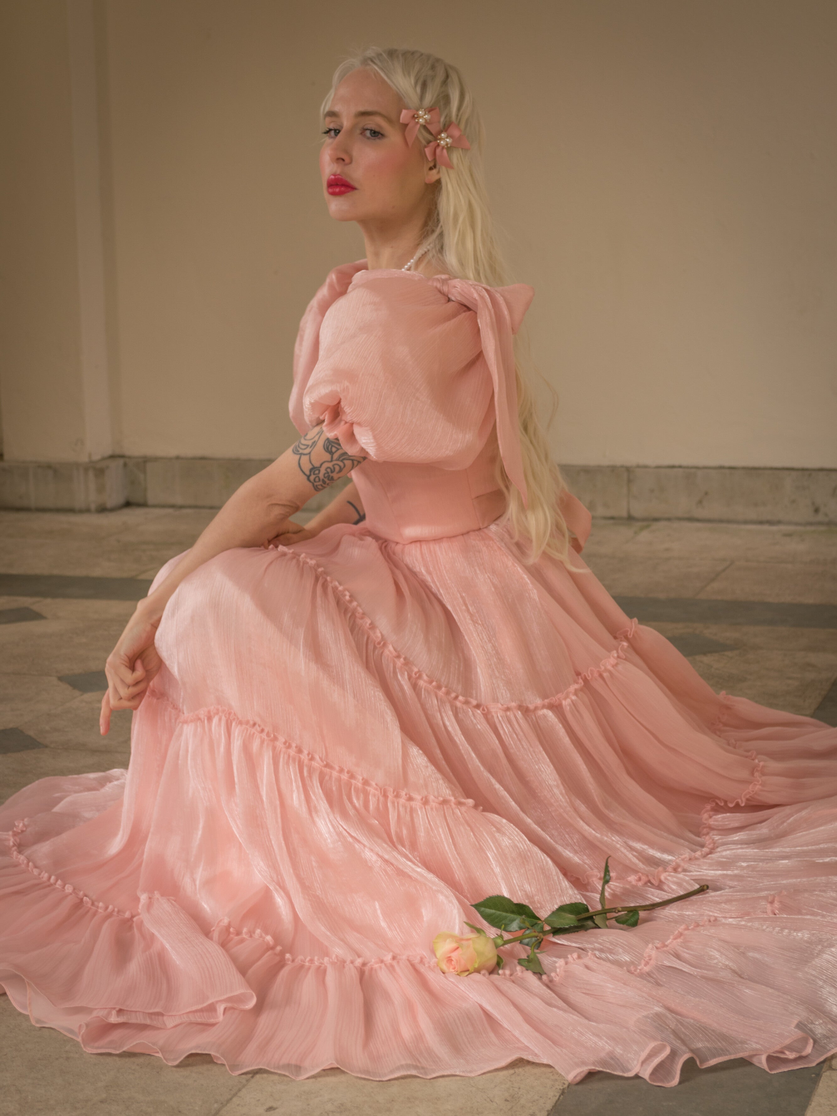 Gilded Rose Love-Story Gown