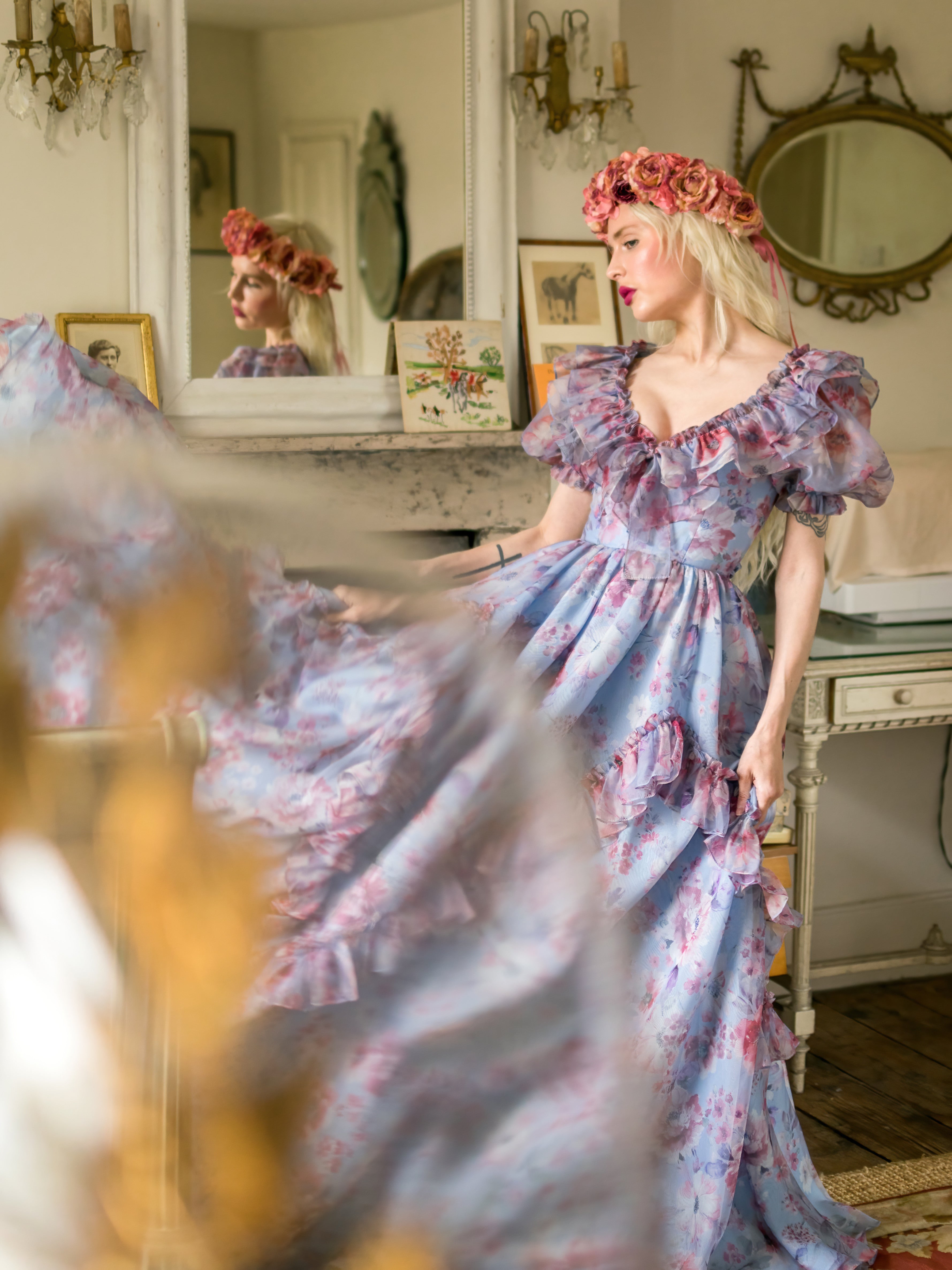 Watercolour Tears Daydreamer Gown