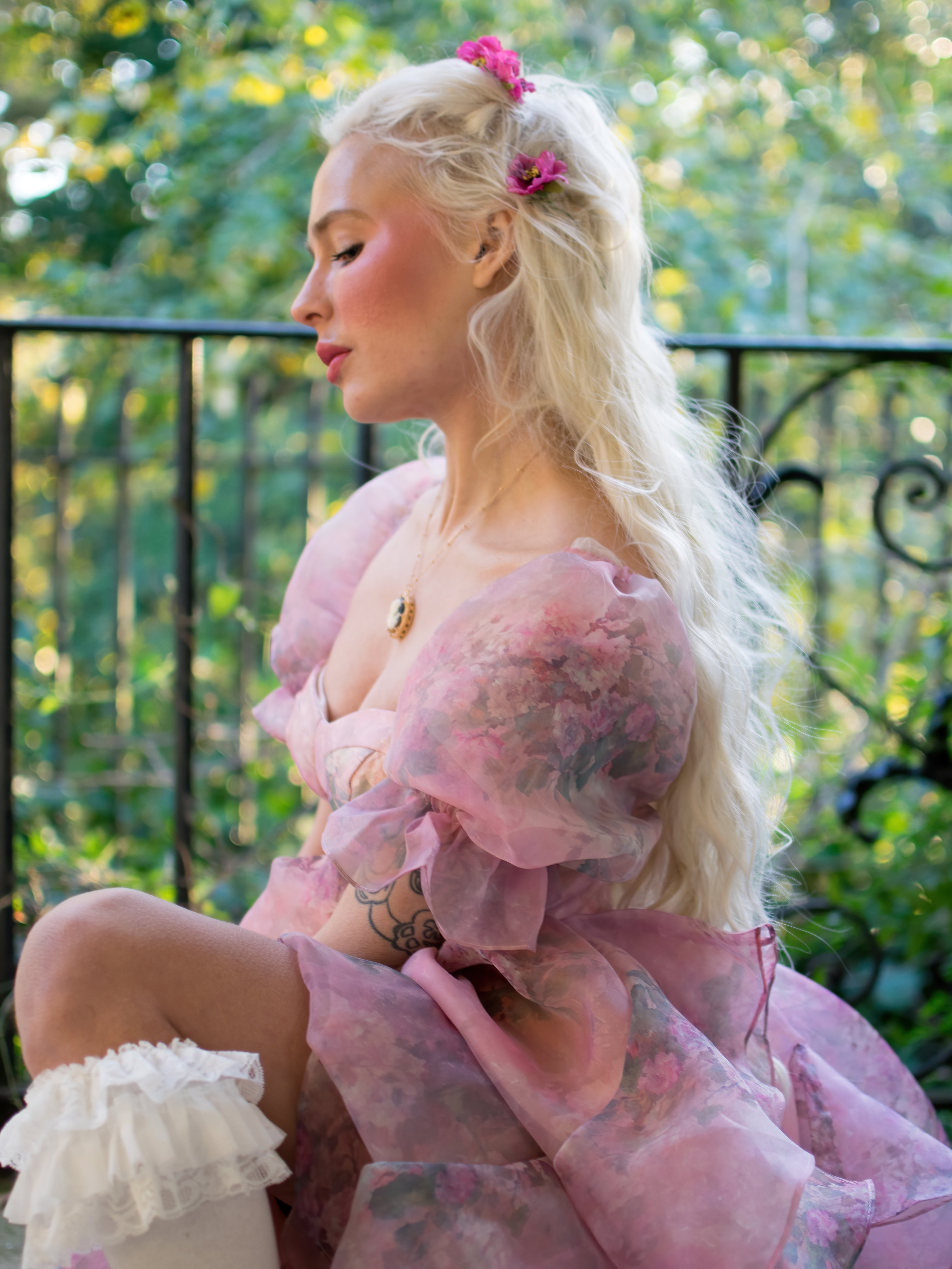 Fallen Angel Regency Gown