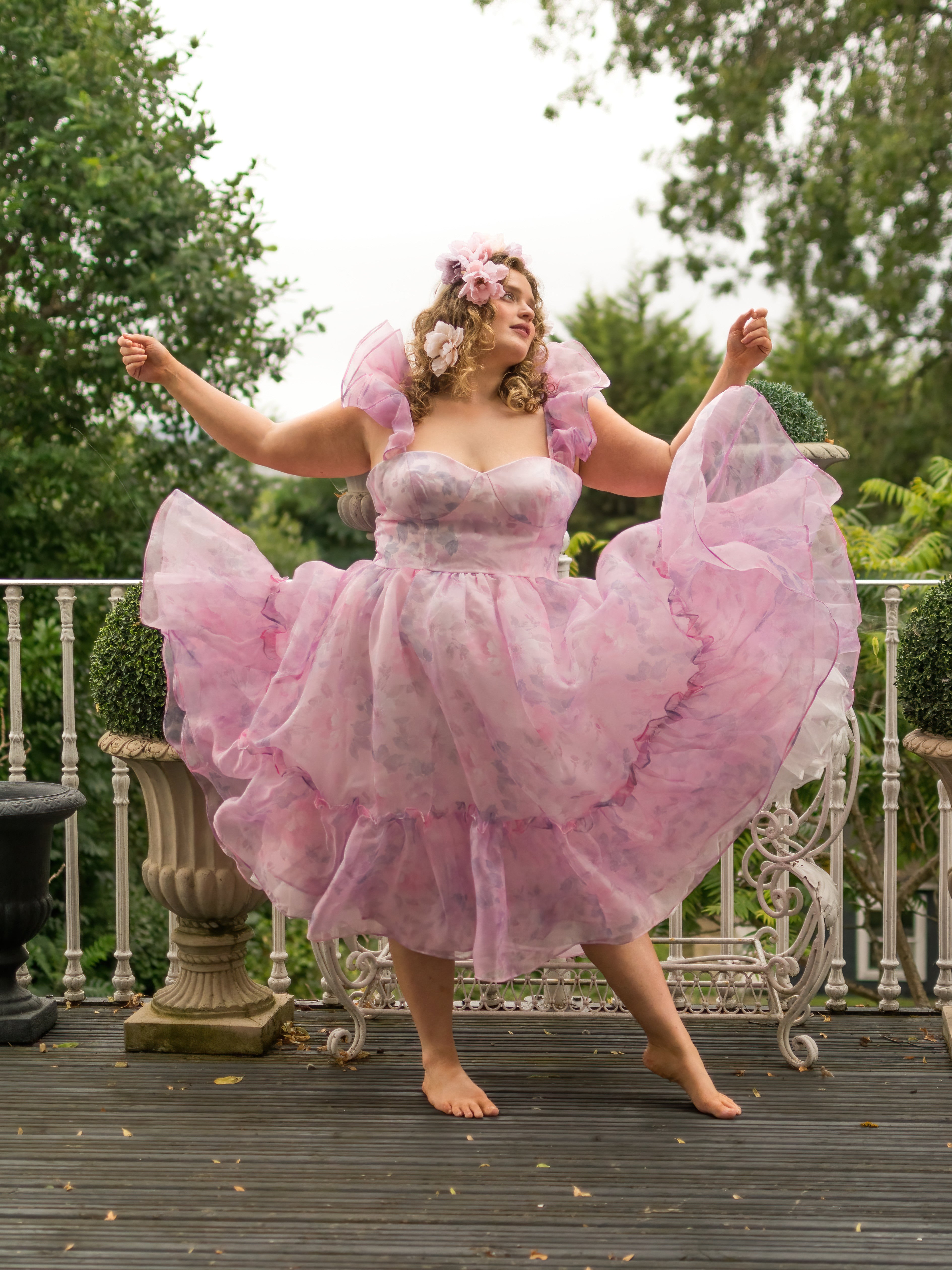 Dusted Fondant Fantasia Dress