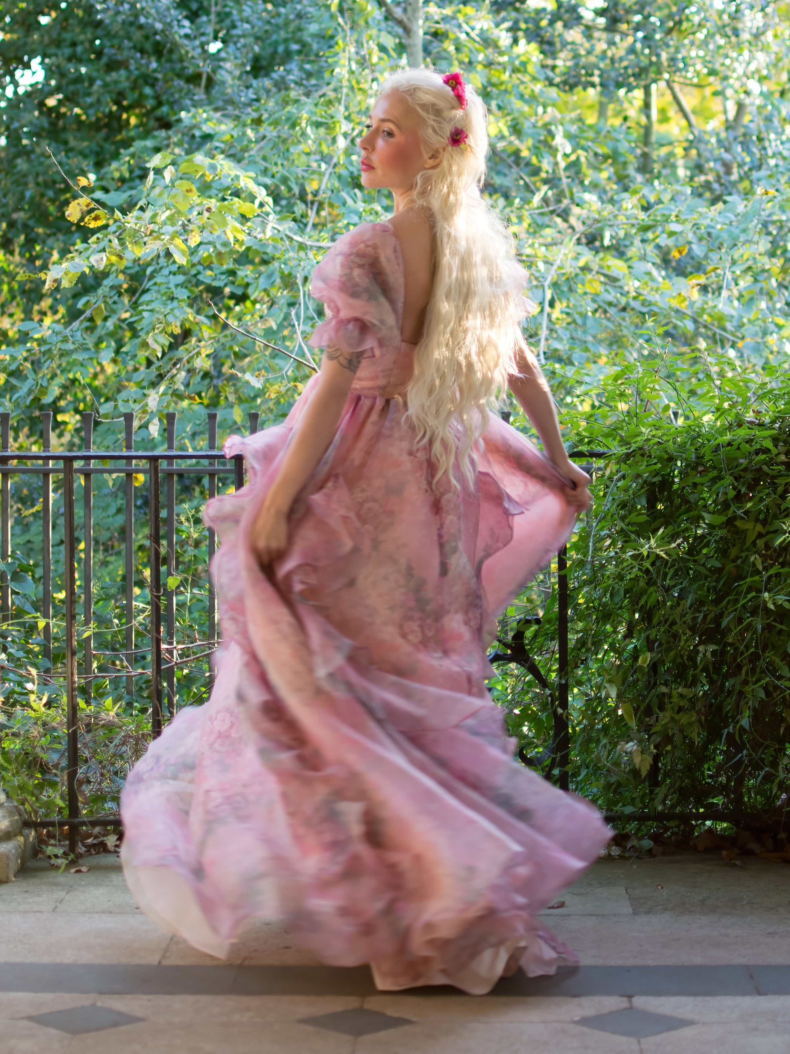 Fallen Angel Regency Gown