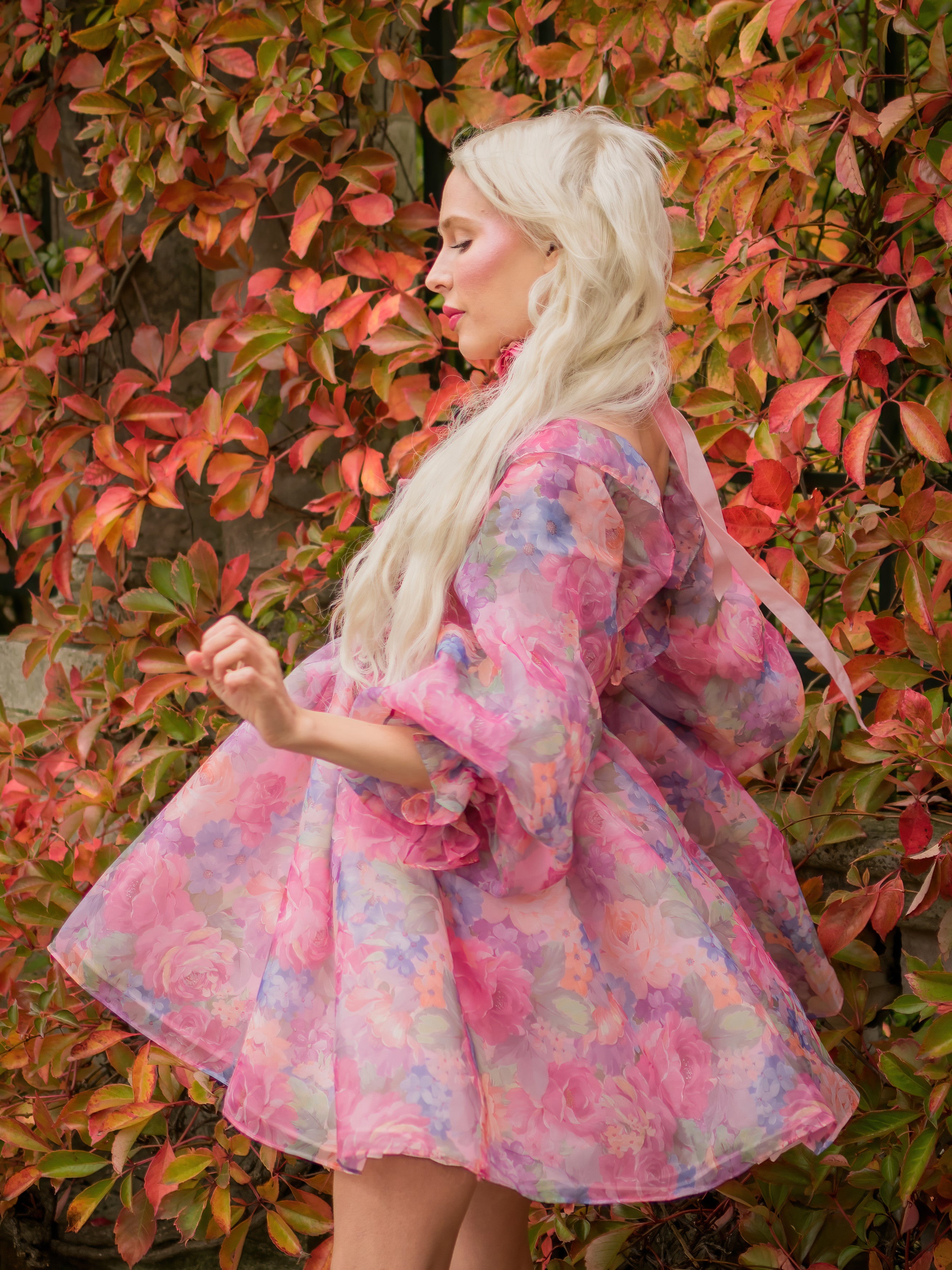 The Victorian Chintz Pemberley Dress