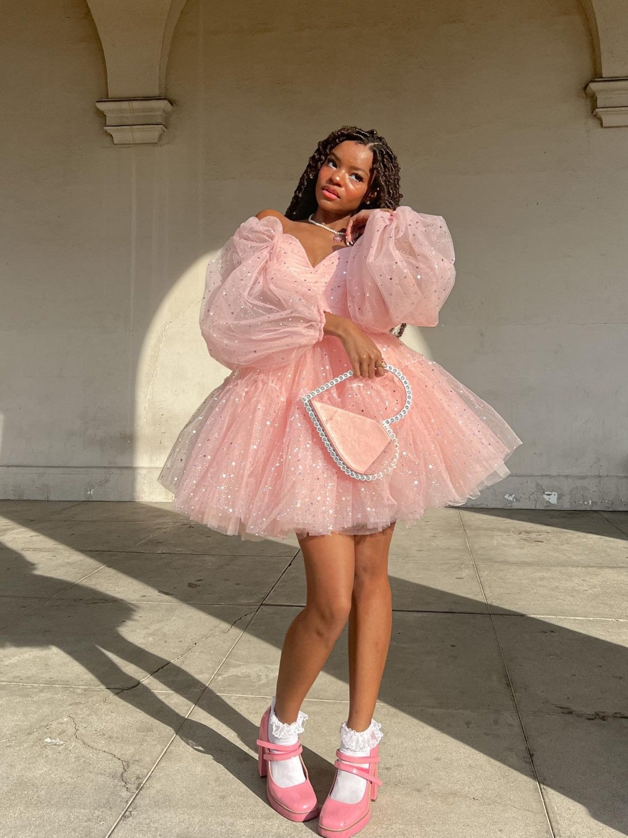 The Pink Fizz Stardancer Dress - Made to Order