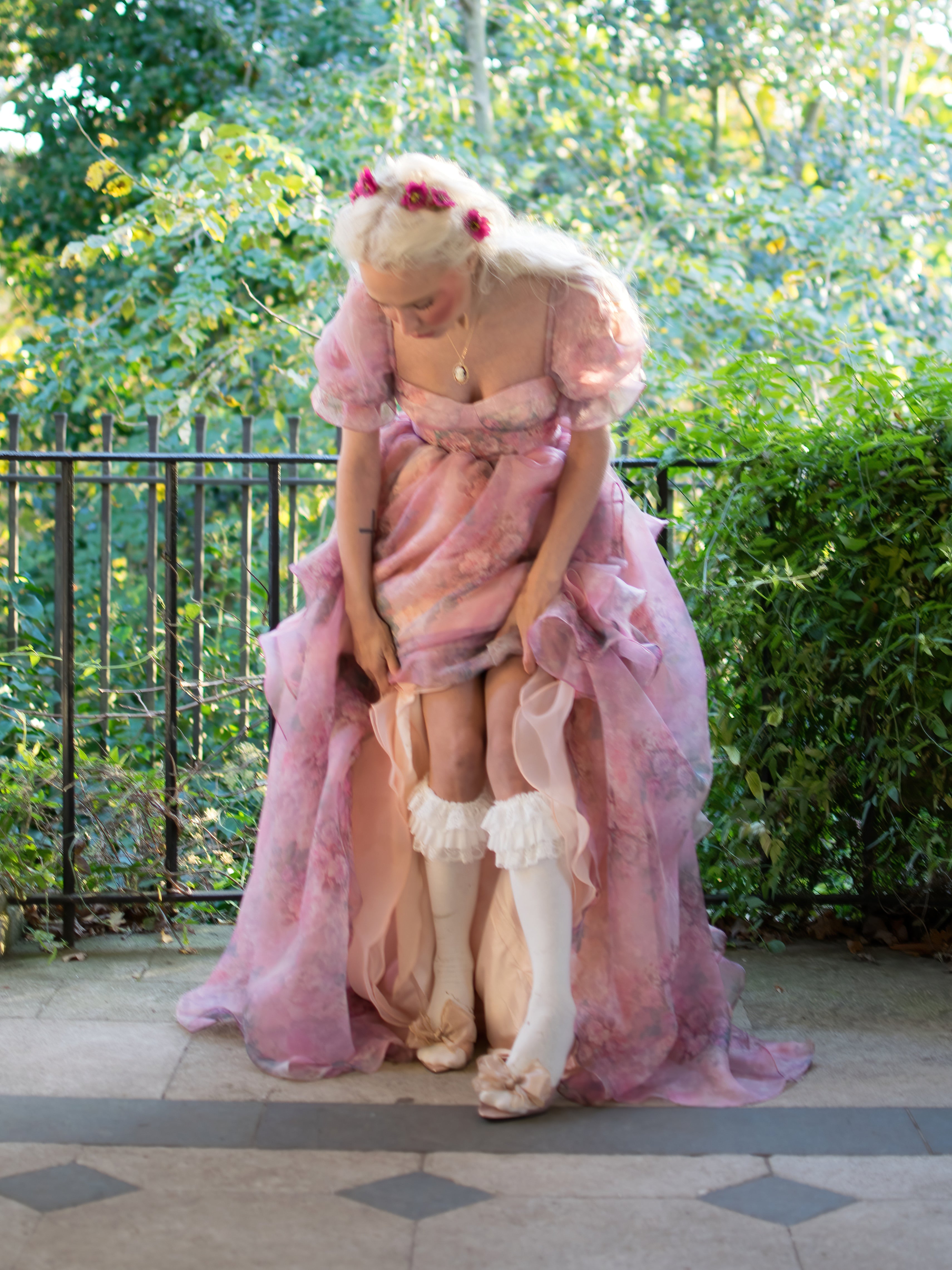 Fallen Angel Regency Gown