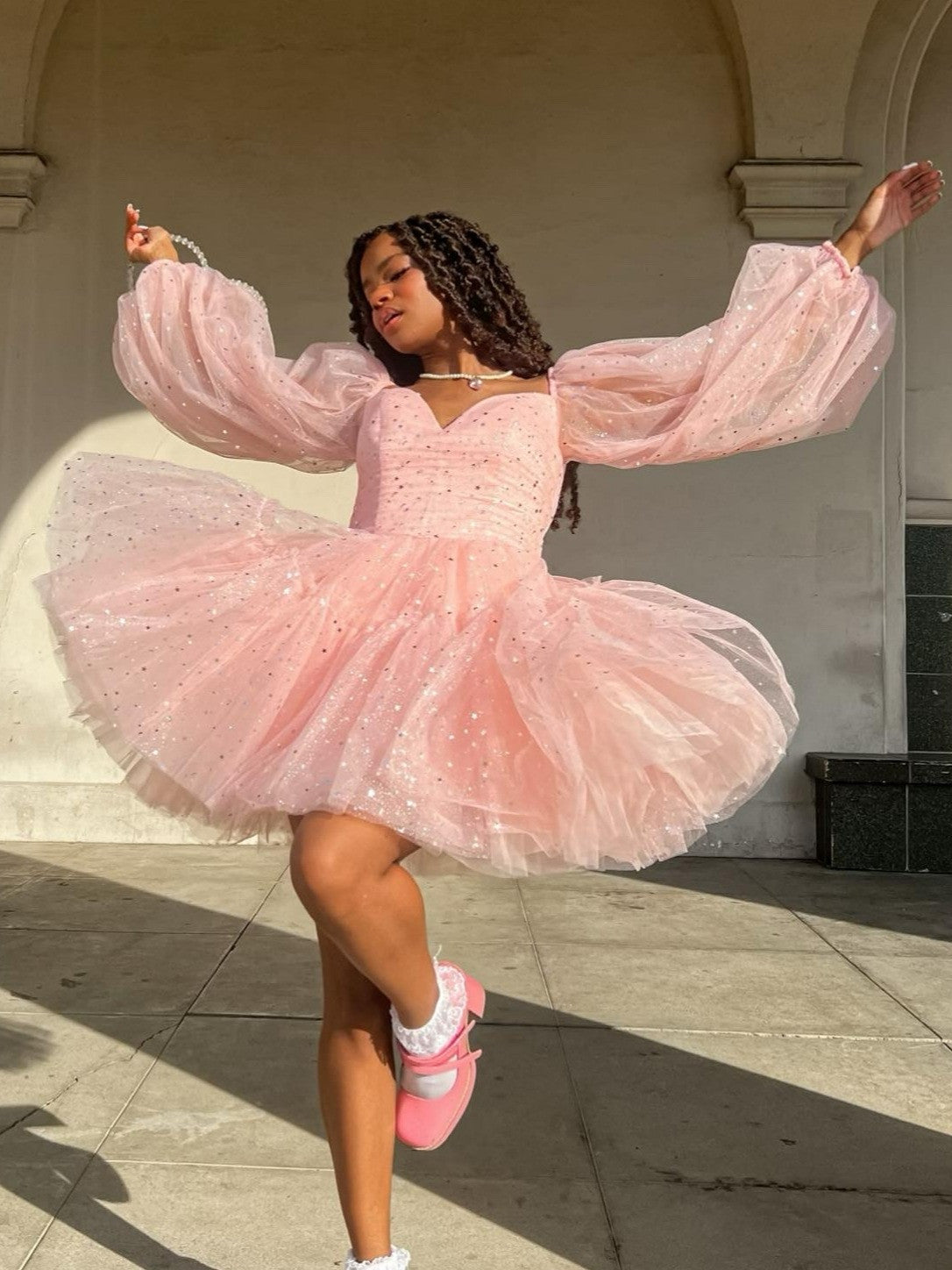 The Pink Fizz Stardancer Dress - Made to Order