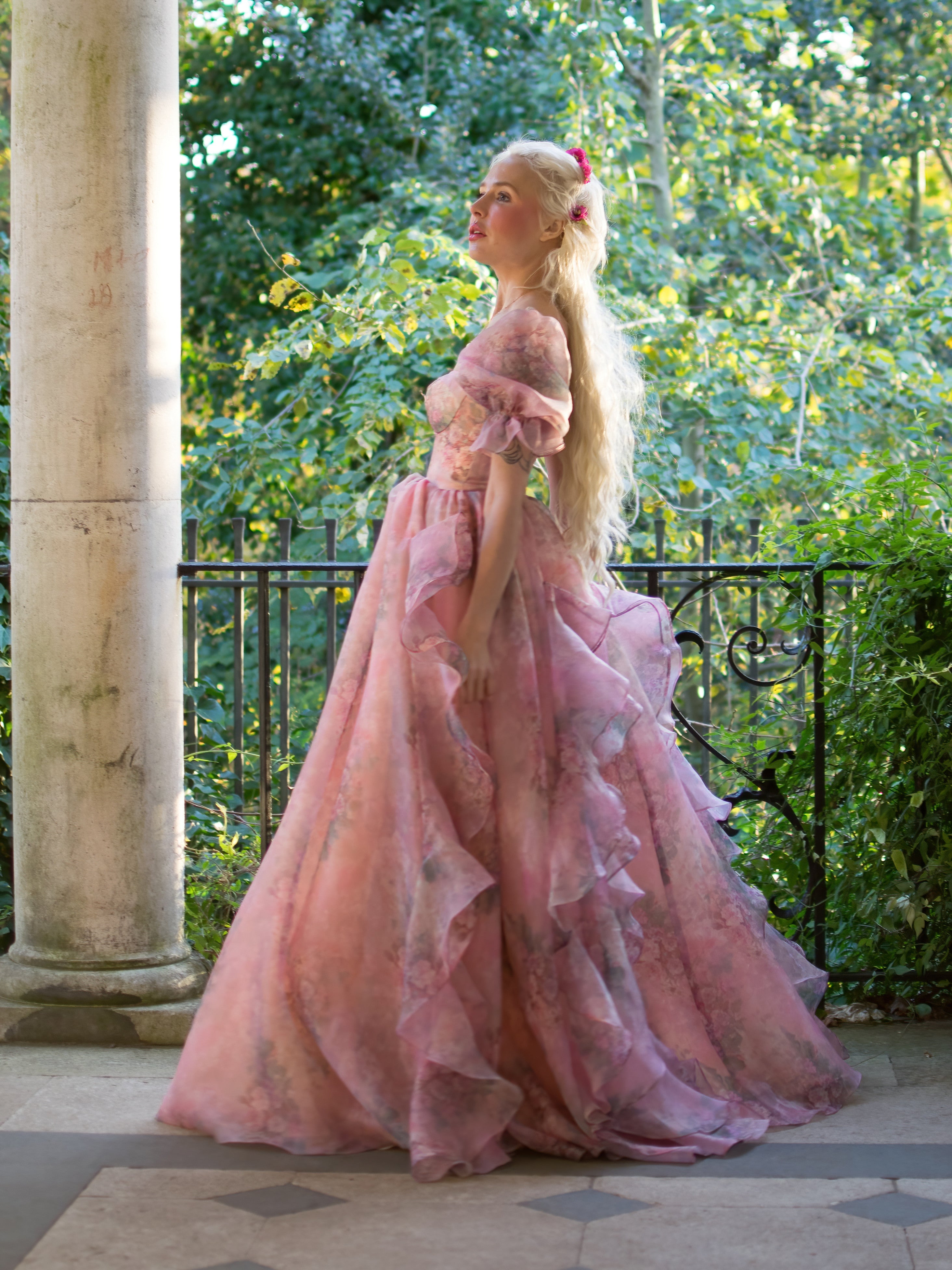 Fallen Angel Regency Gown