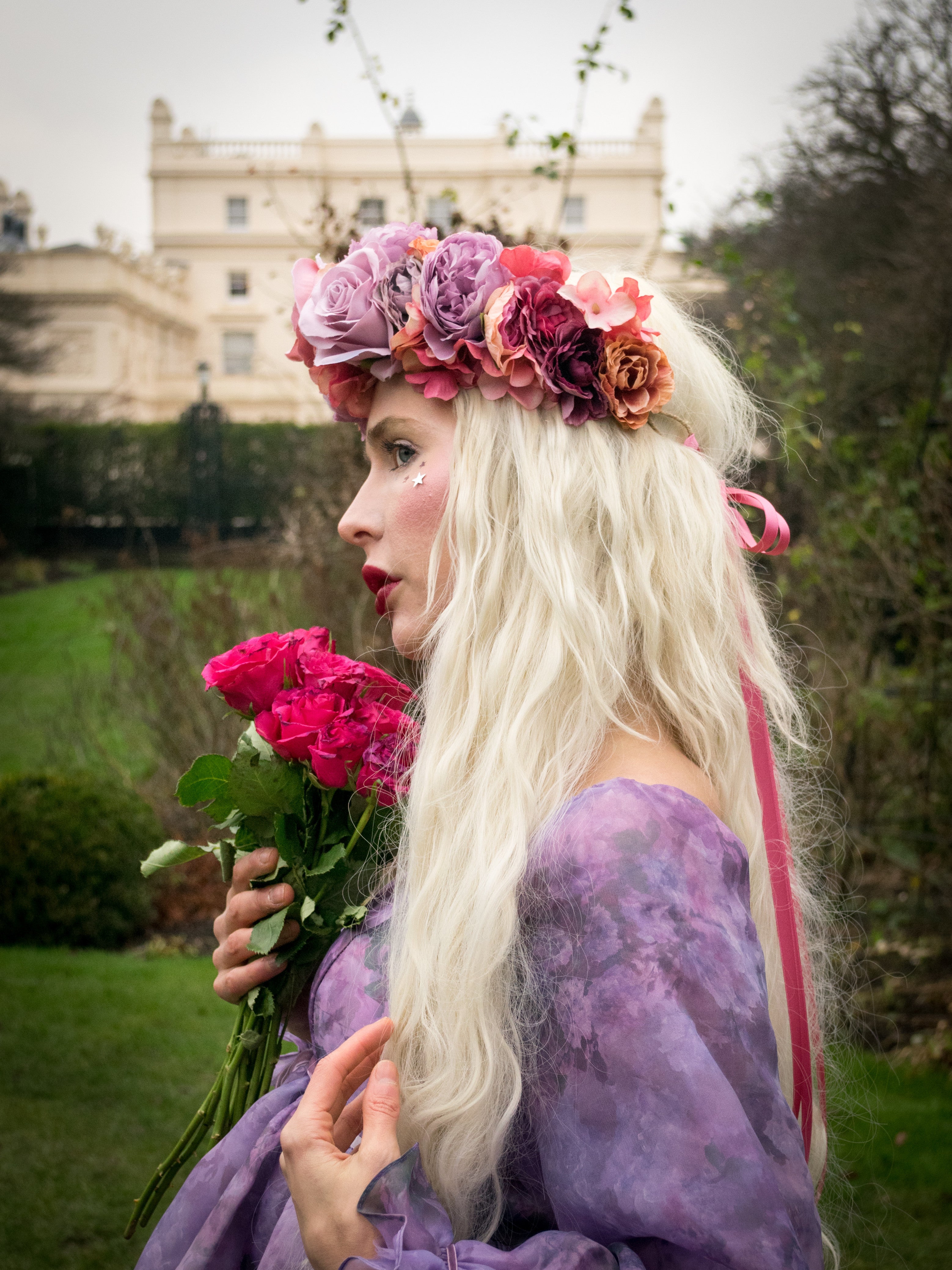 Midnight Rose Enchanted Crown