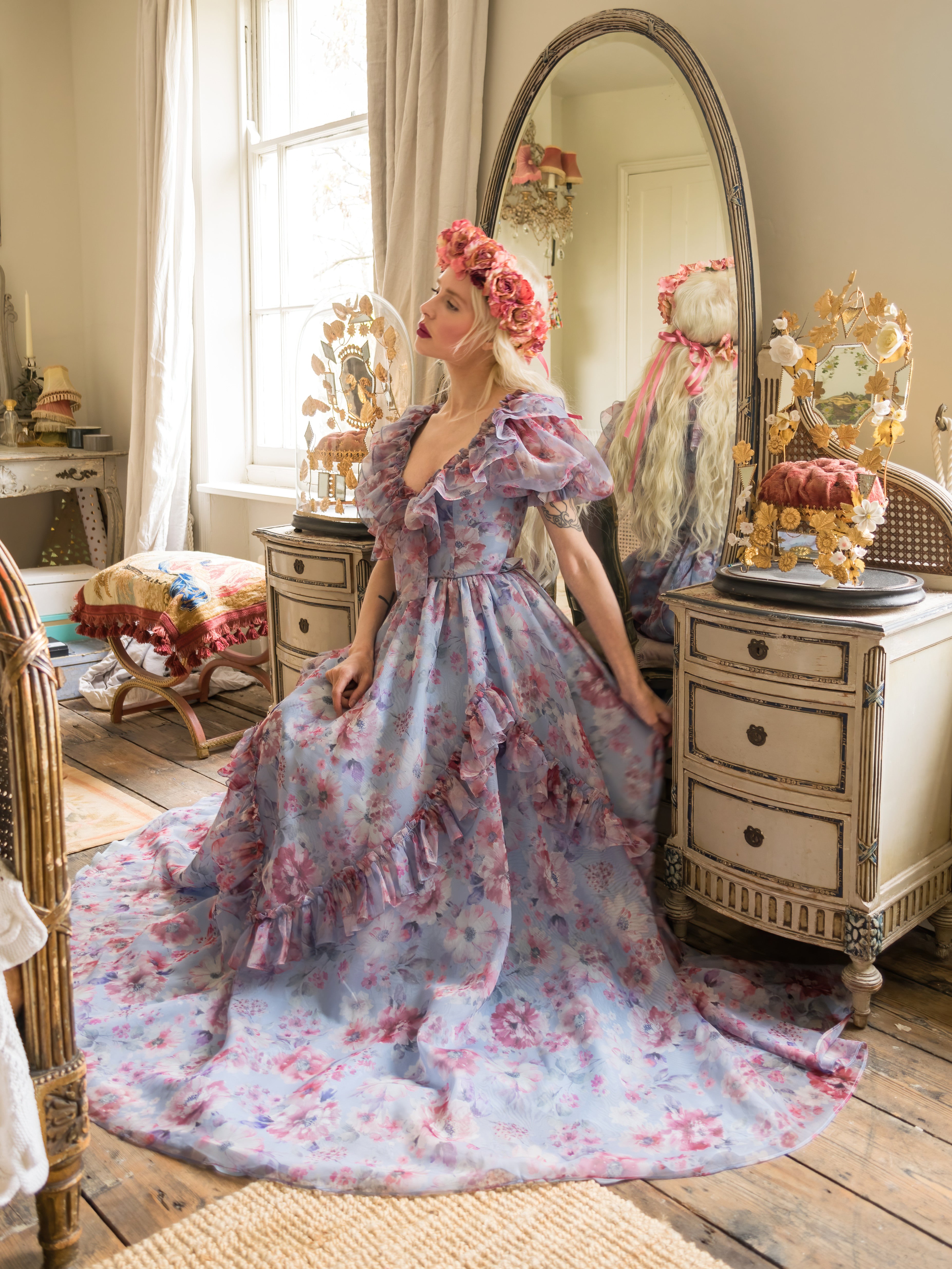 Watercolour Tears Daydreamer Gown