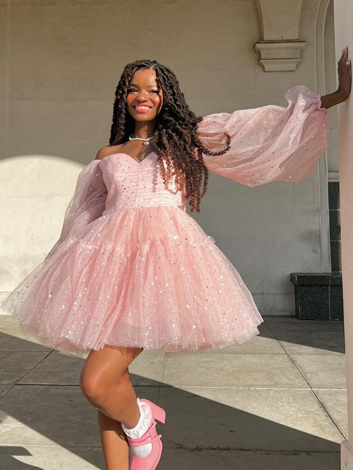 The Pink Fizz Stardancer Dress - Made to Order