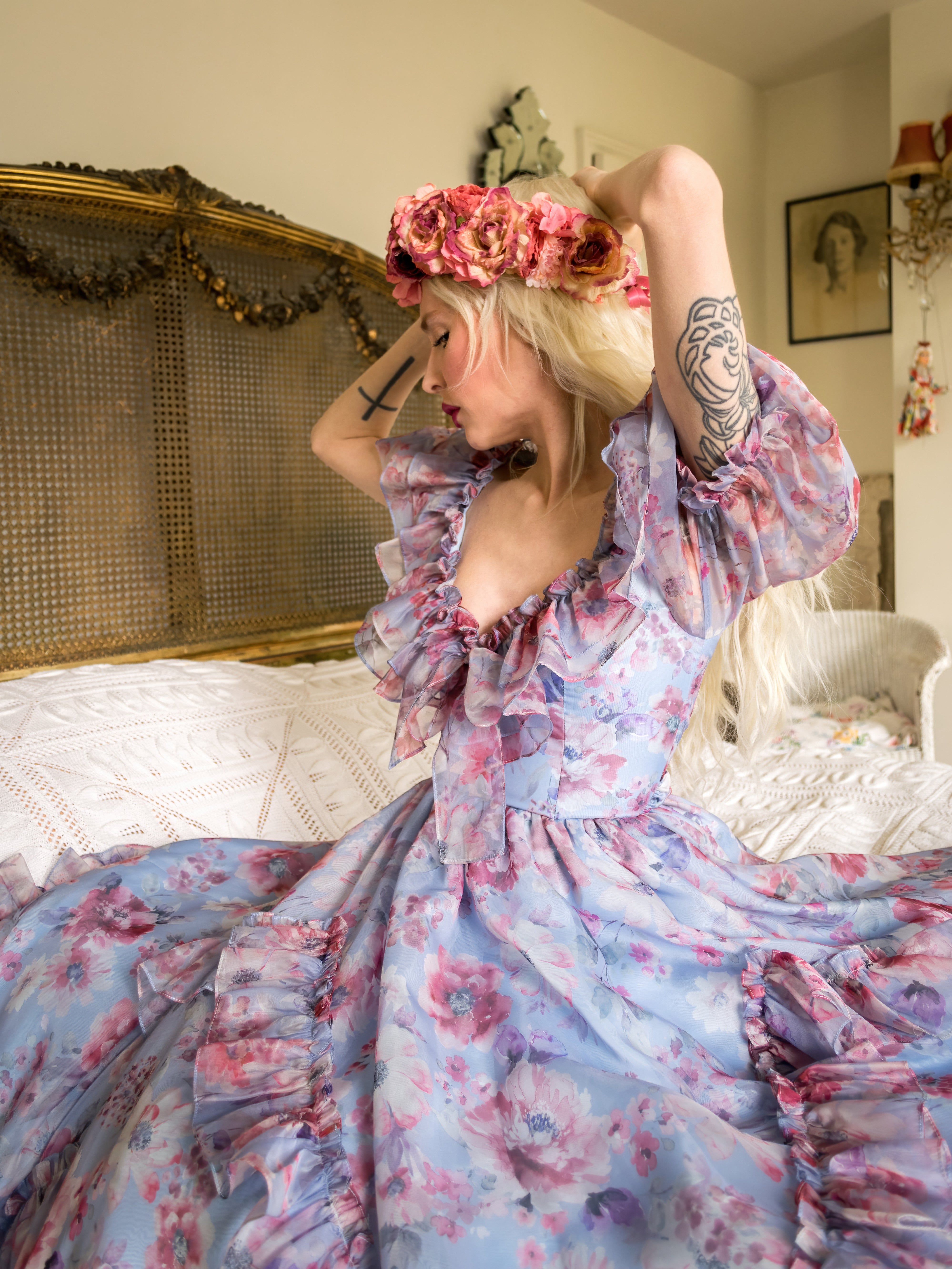 Watercolour Tears Daydreamer Gown