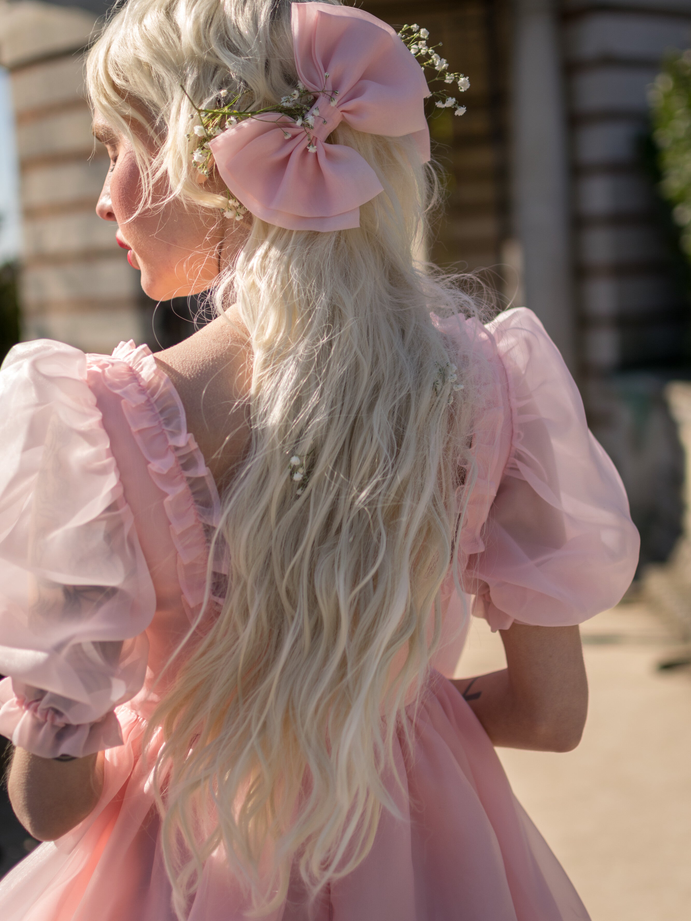 Rosewater French Fancy Bow