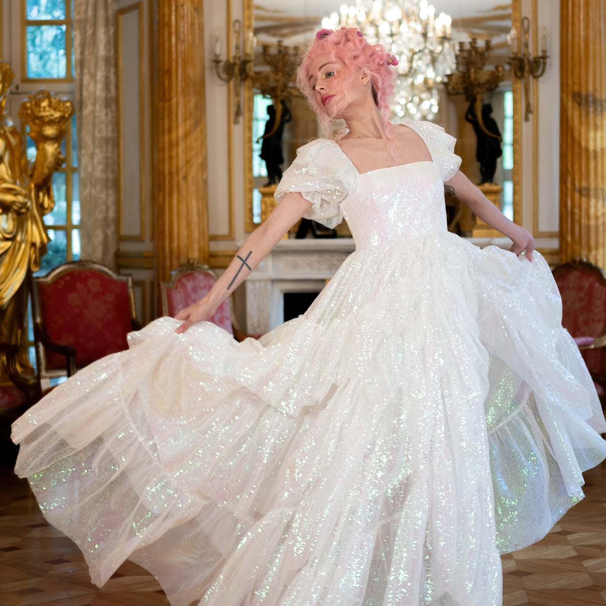 knee length dresses for ladies Moonlight Sonata Regalia Dress main image 0
