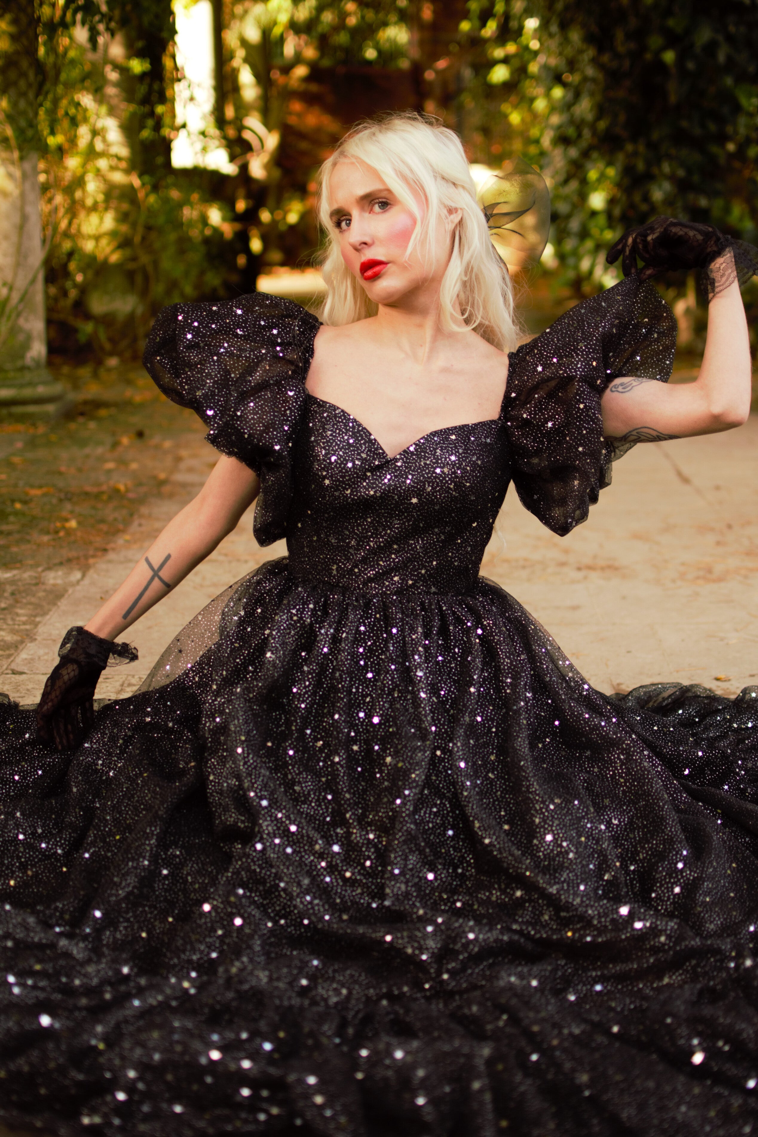 The Black Widow Gown - Made to Order