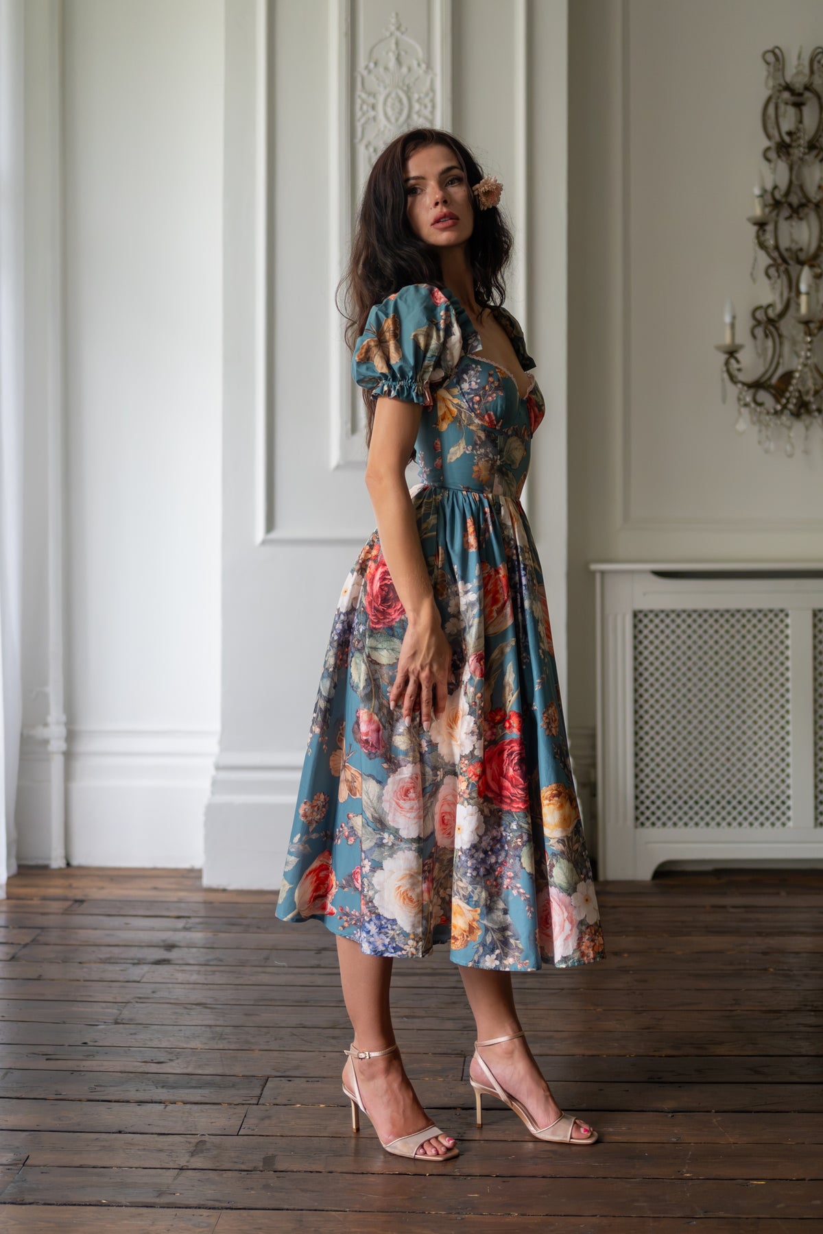 A House Kept Closed Rosewood Dress