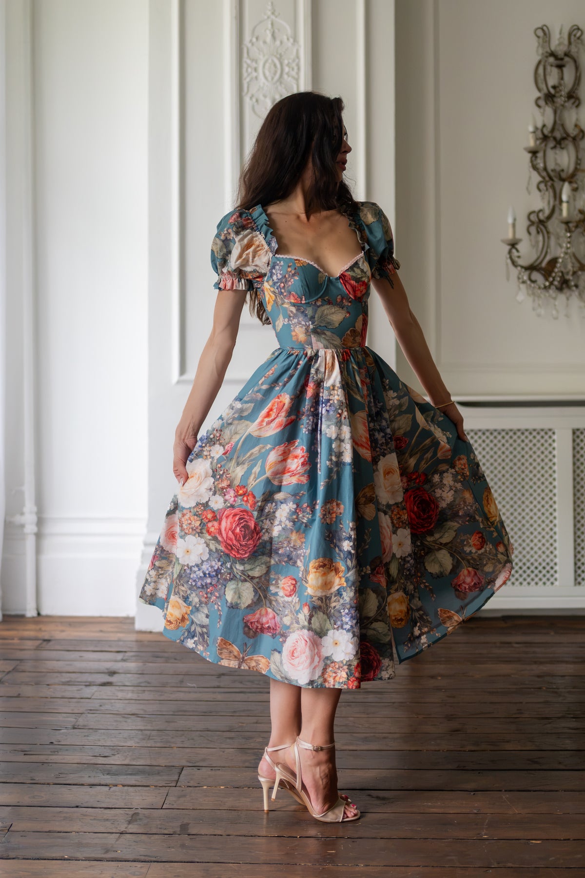 A House Kept Closed Rosewood Dress