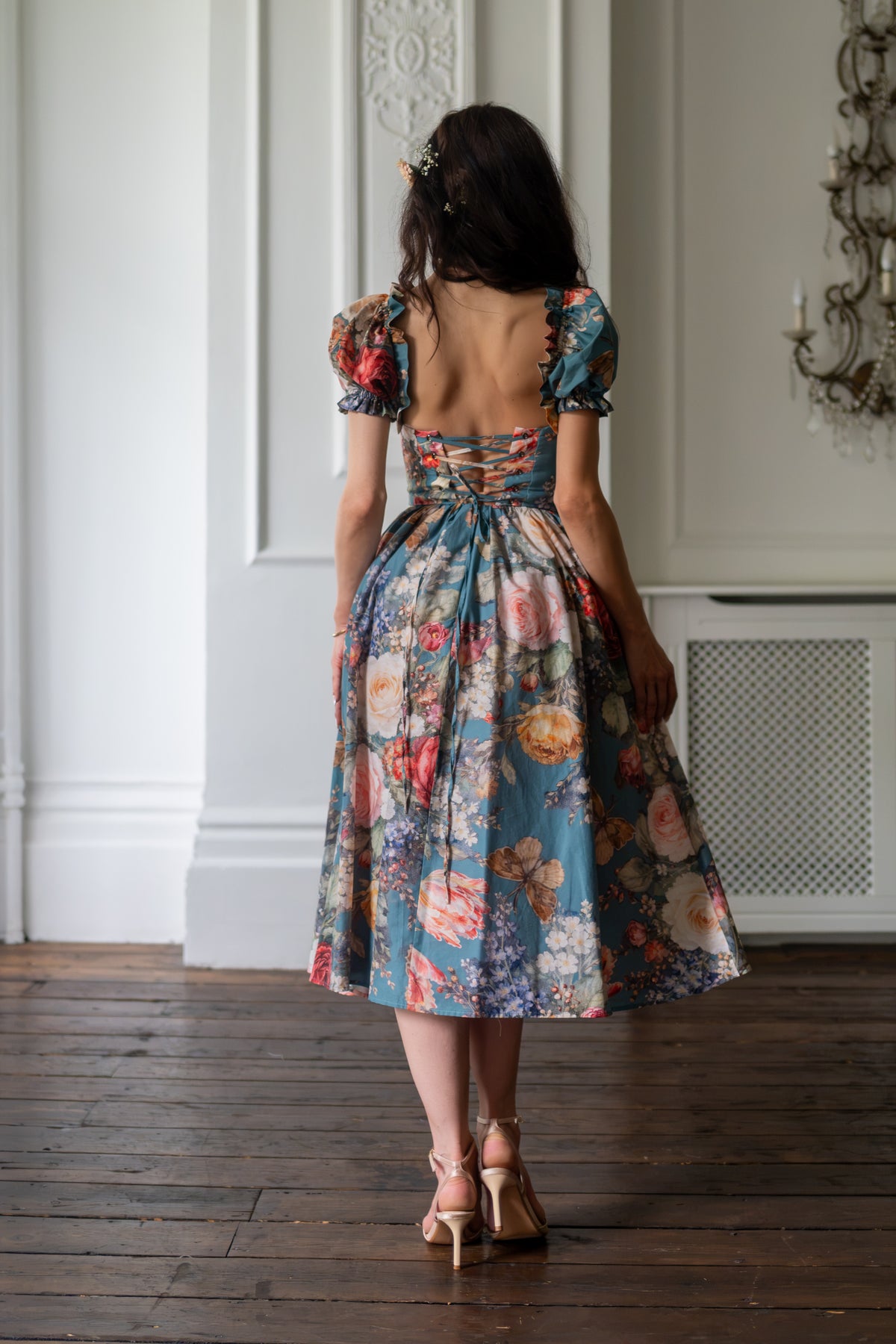 A House Kept Closed Rosewood Dress