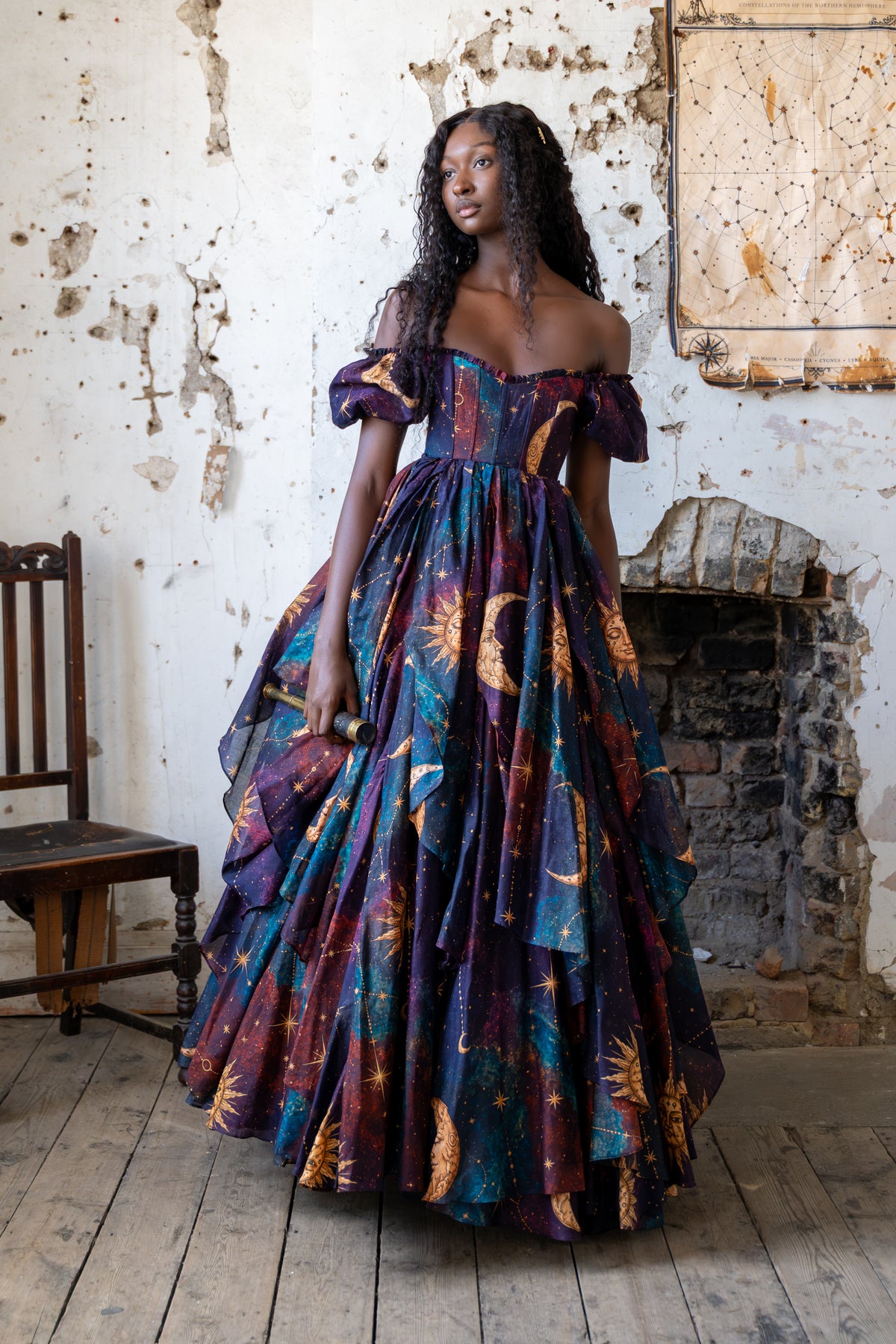 As the Witch Moon Rises Renaissance Gown