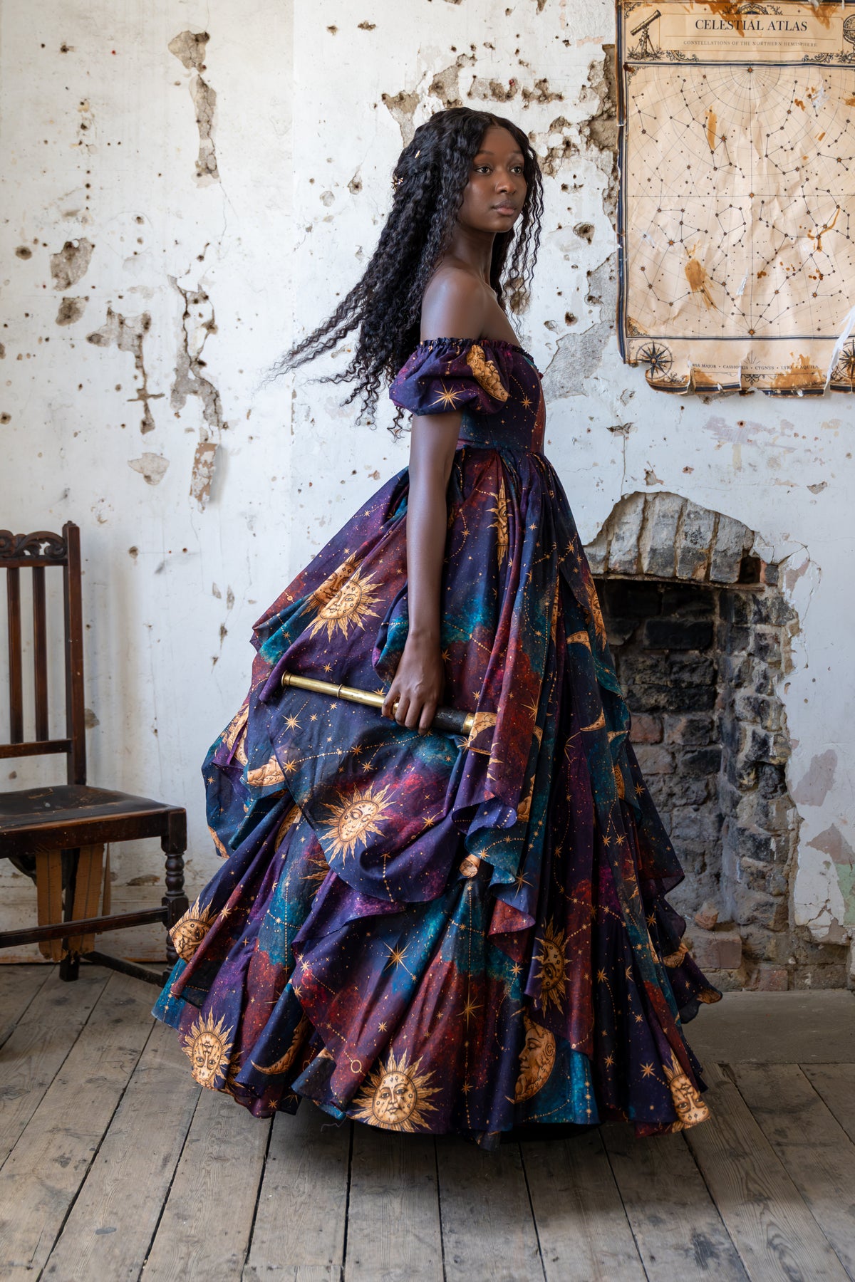 As the Witch Moon Rises Renaissance Gown