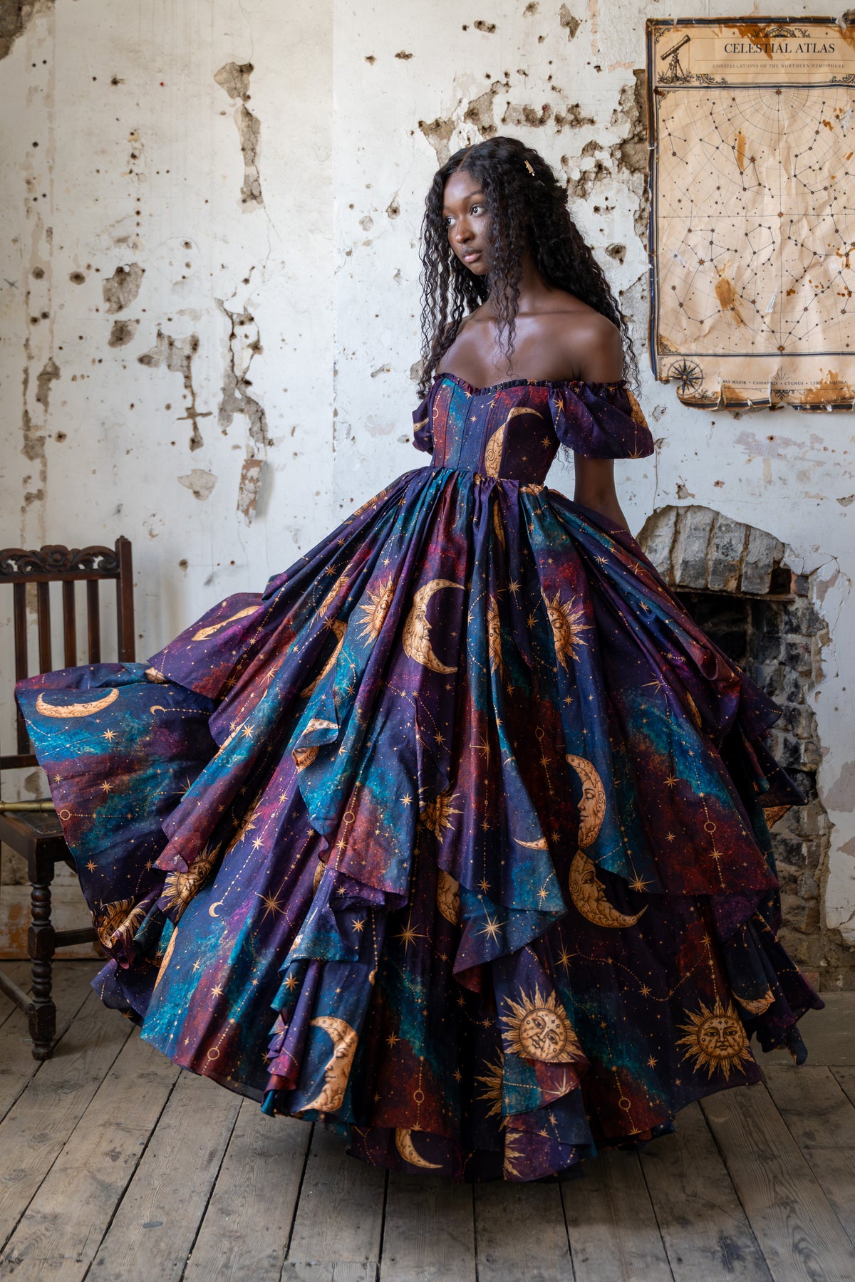 As the Witch Moon Rises Renaissance Gown