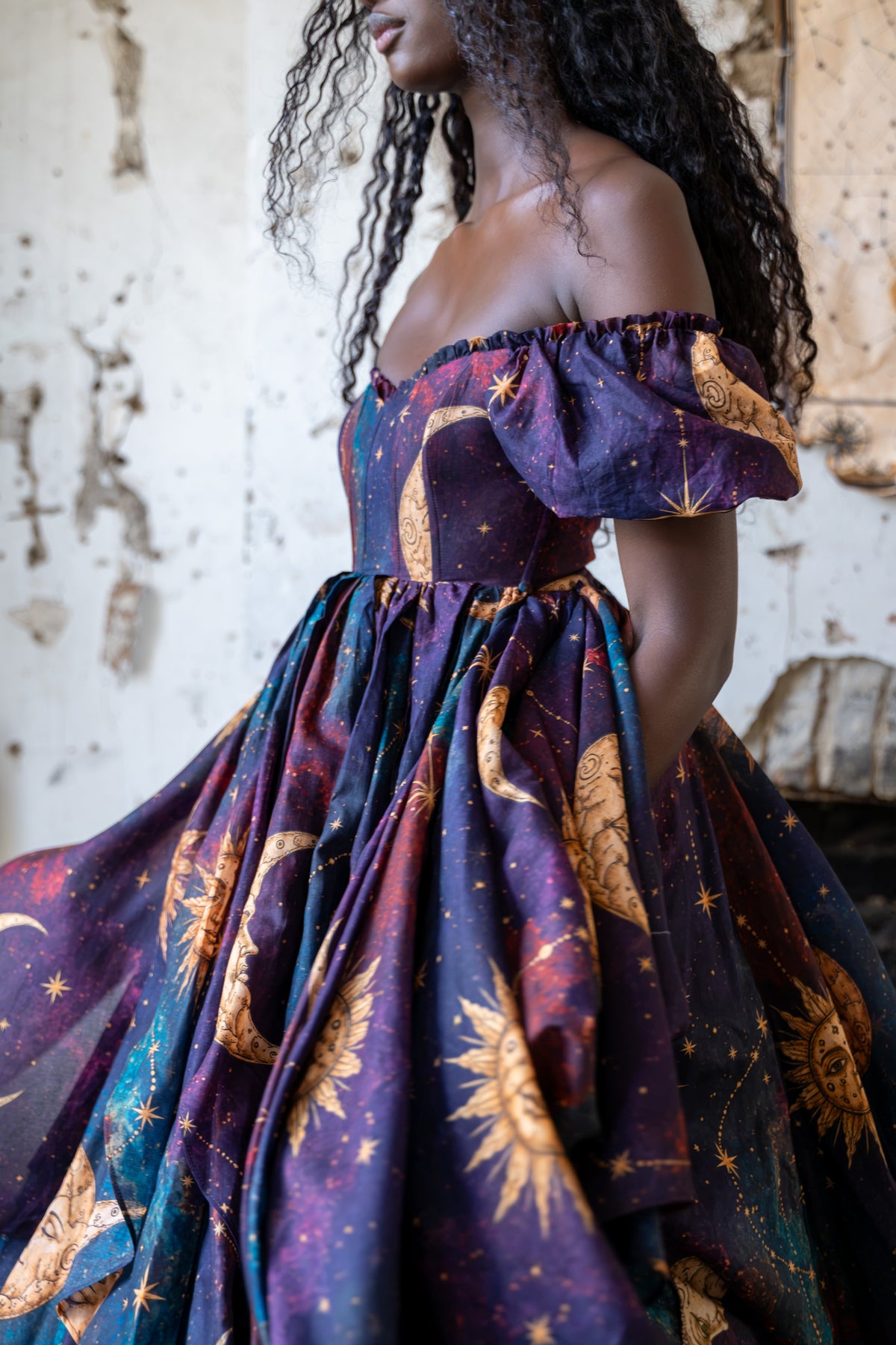 As the Witch Moon Rises Renaissance Gown