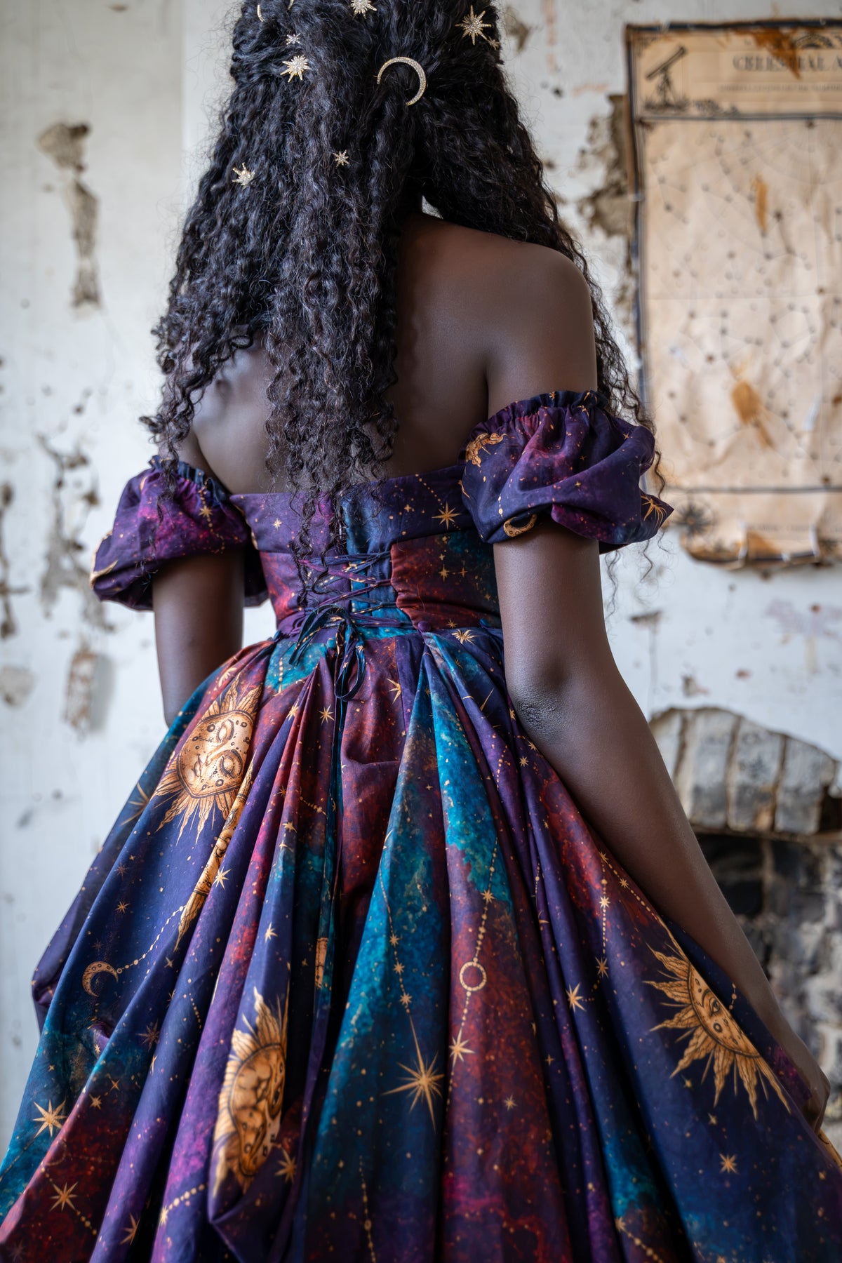 As the Witch Moon Rises Renaissance Gown