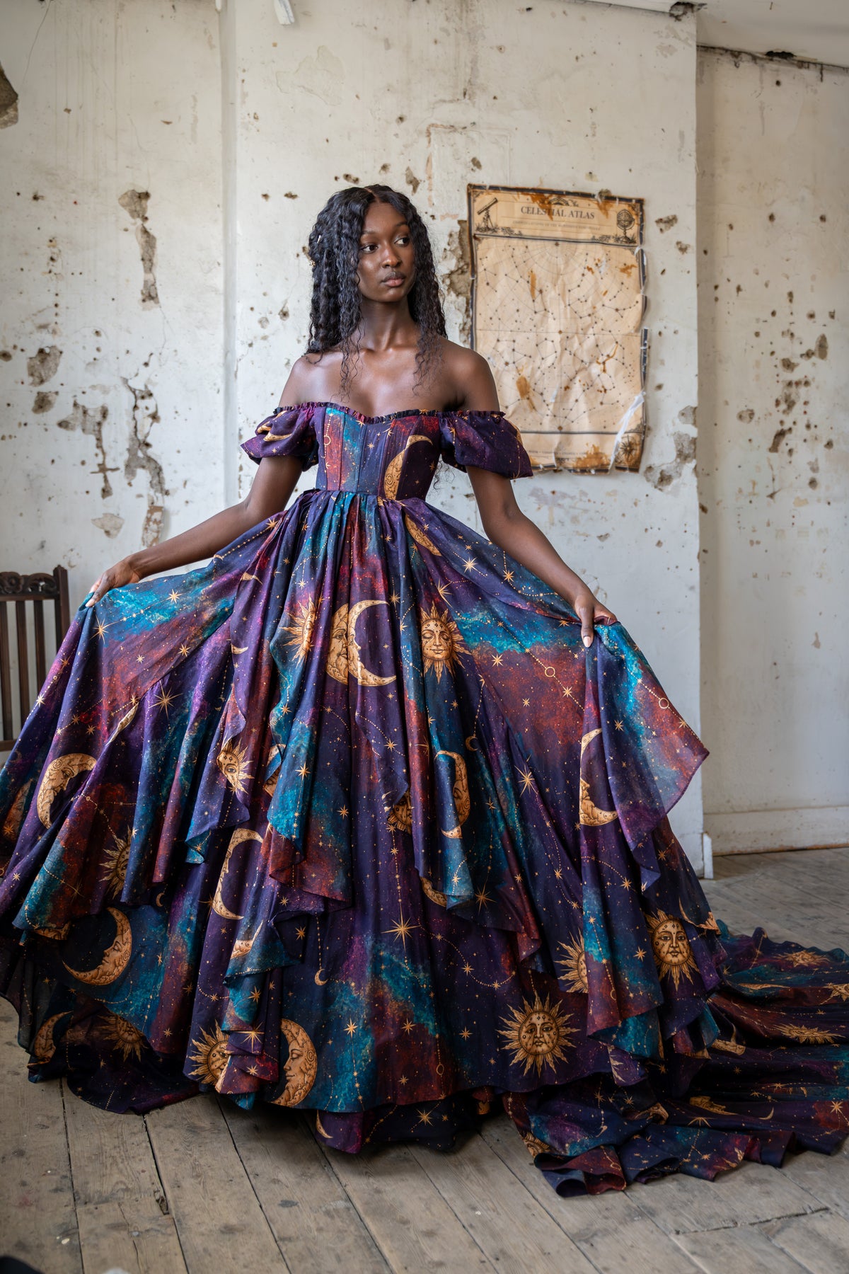 As the Witch Moon Rises Renaissance Gown