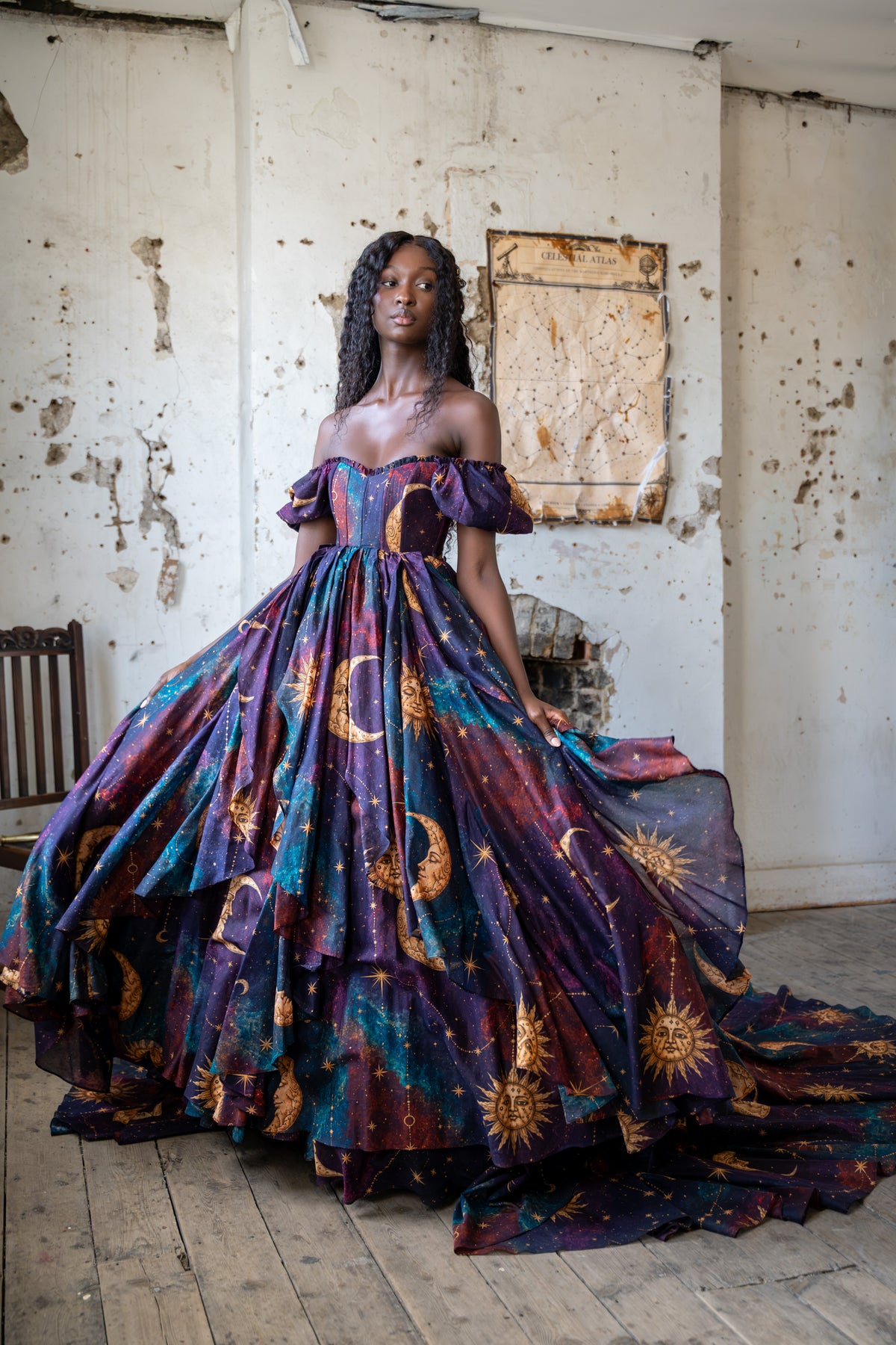 As the Witch Moon Rises Renaissance Gown