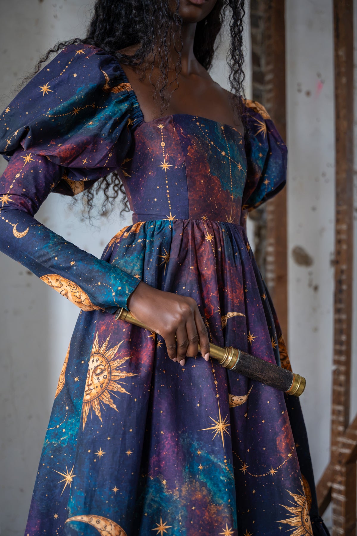 As the Witch Moon RIses Vignette Dress