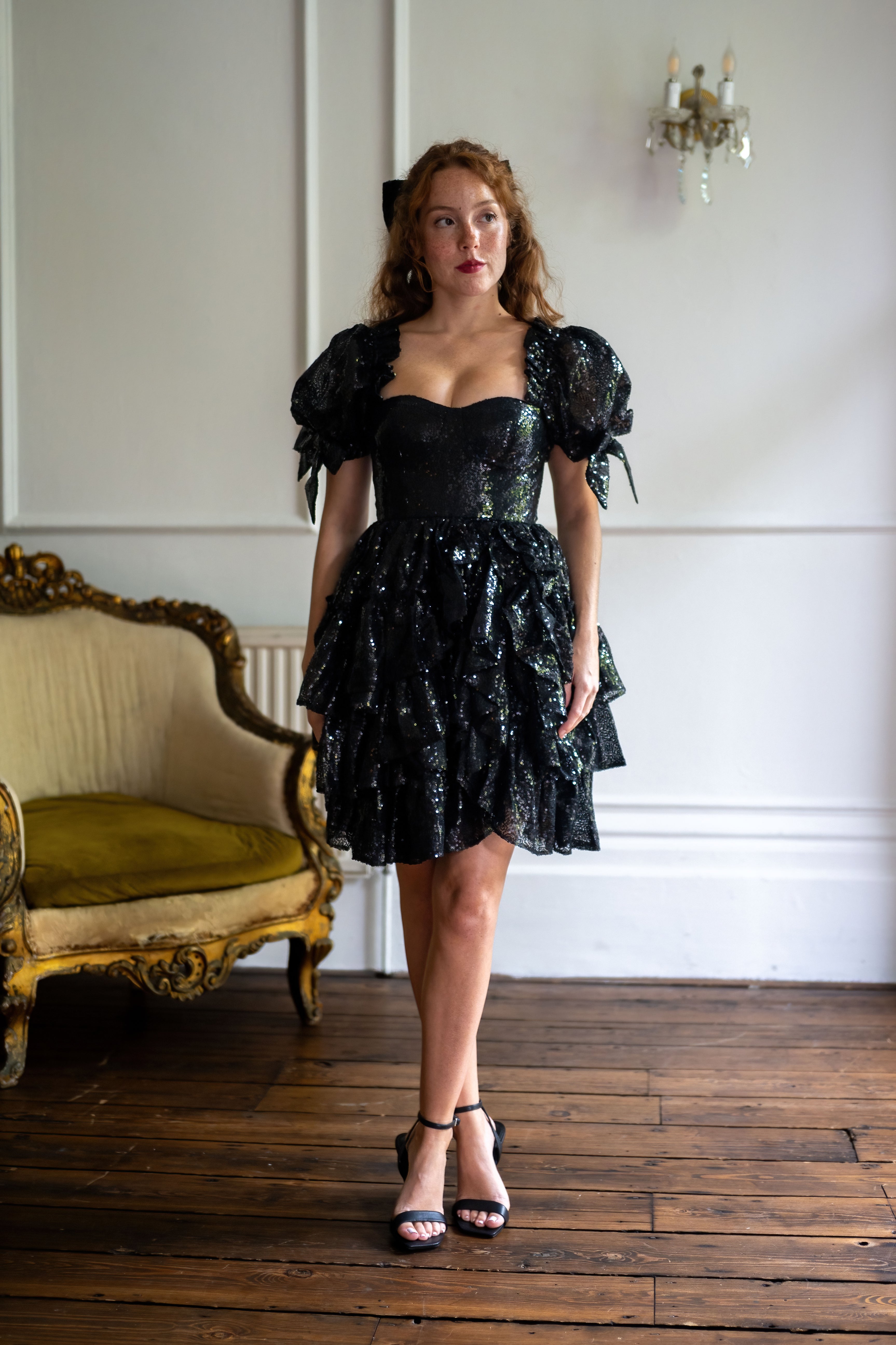 Black Pearl Damsel Dress