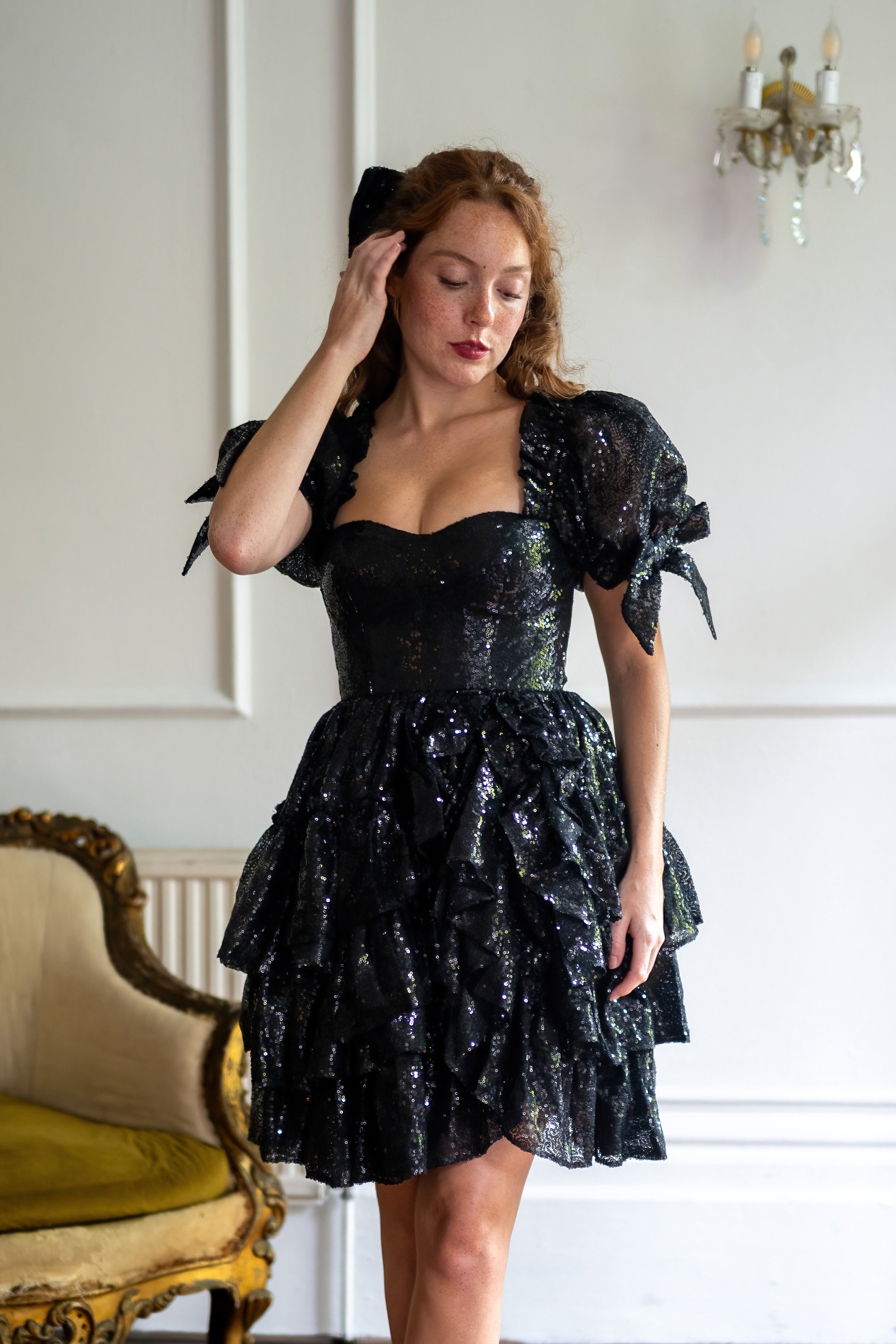 Black Pearl Damsel Dress