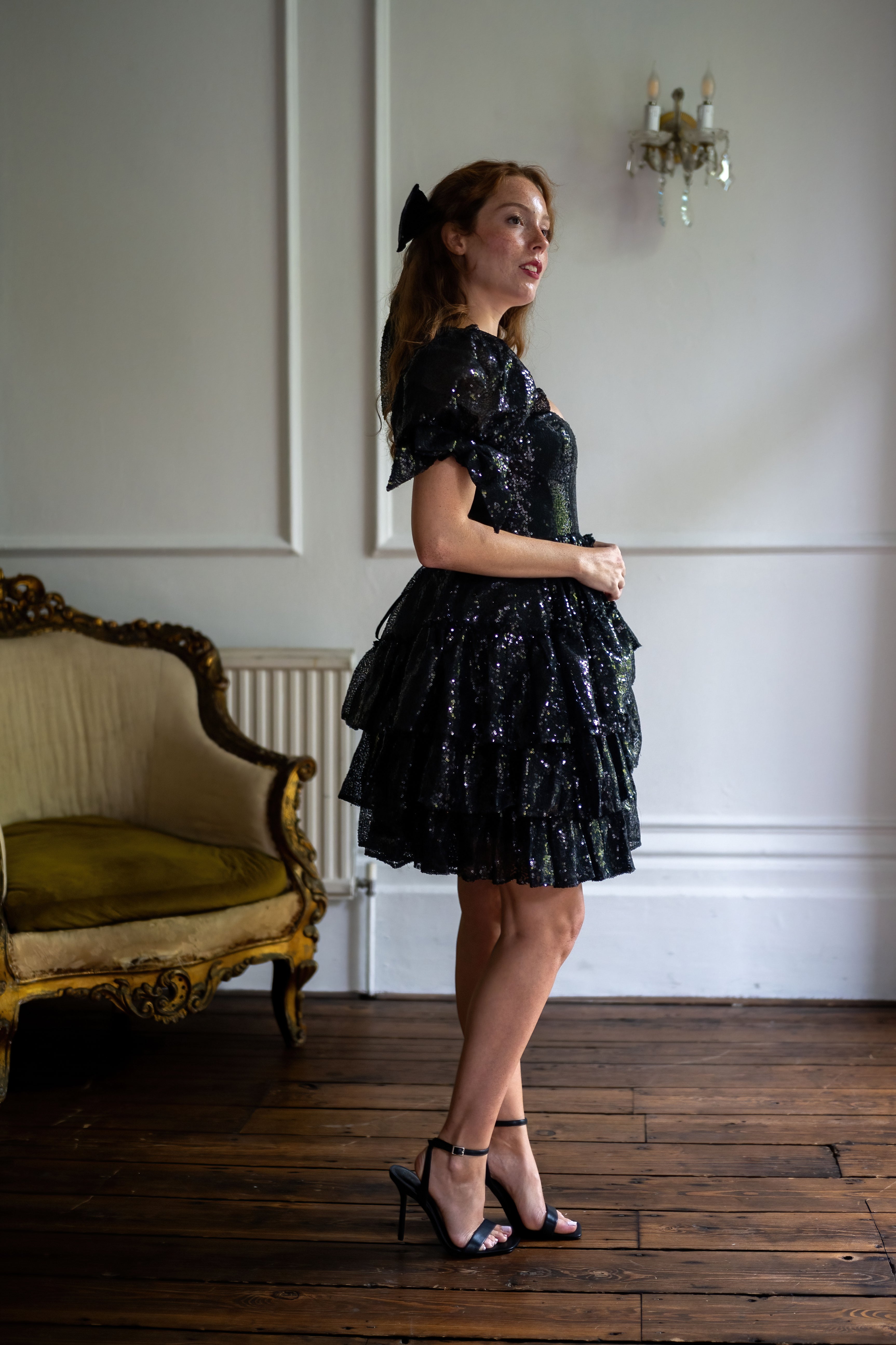 Black Pearl Damsel Dress