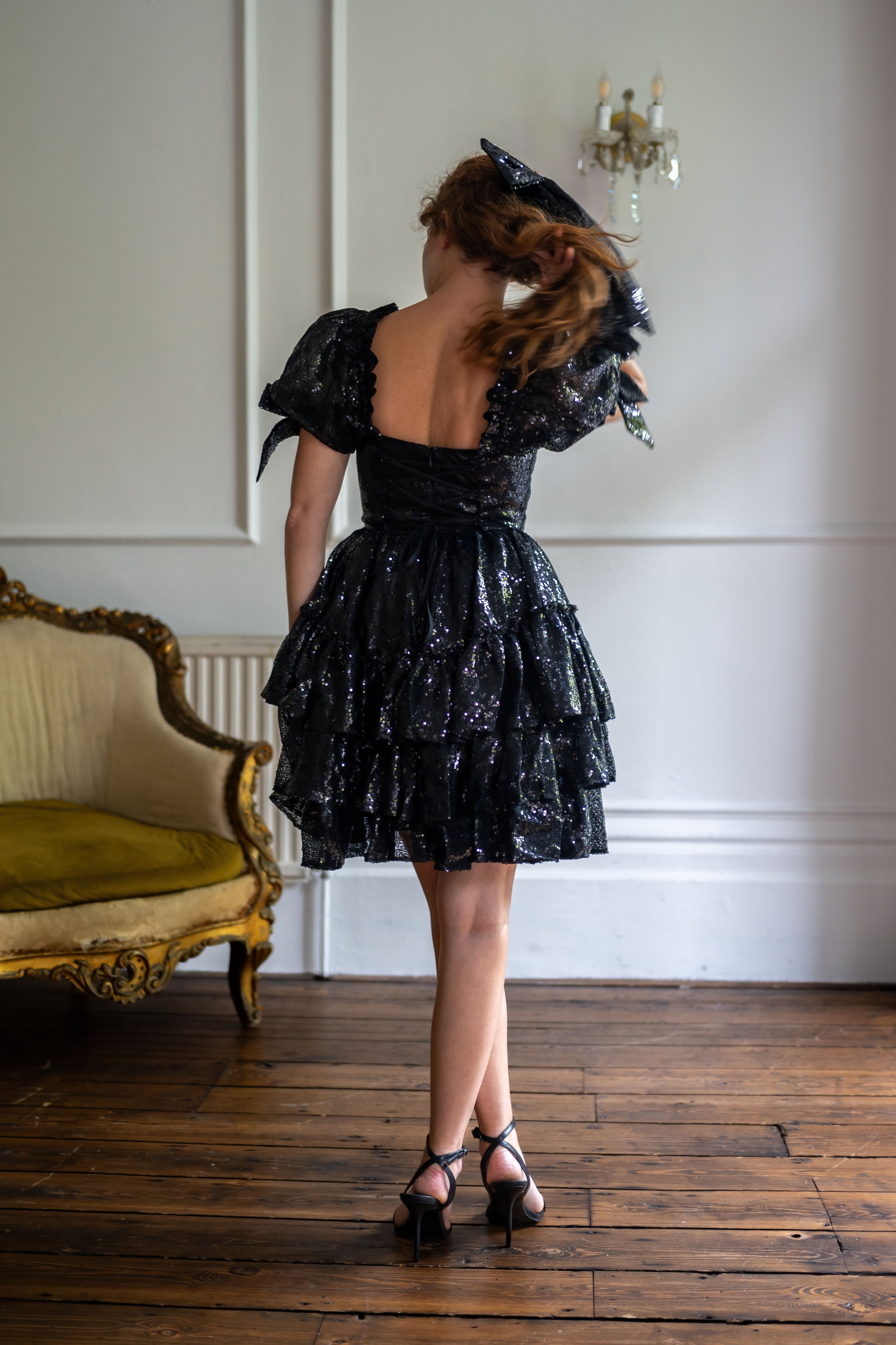 Black Pearl Damsel Dress