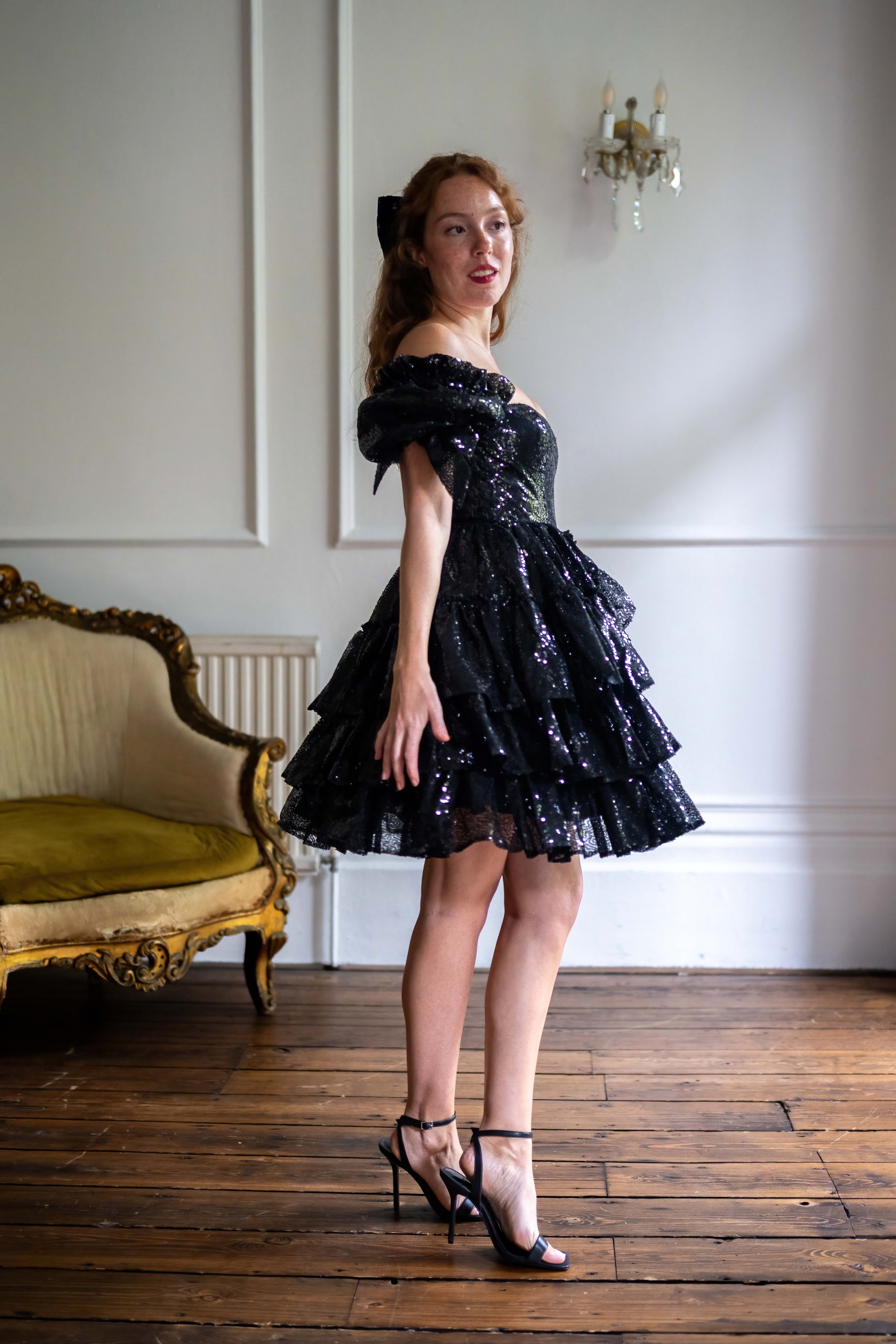 Black Pearl Damsel Dress