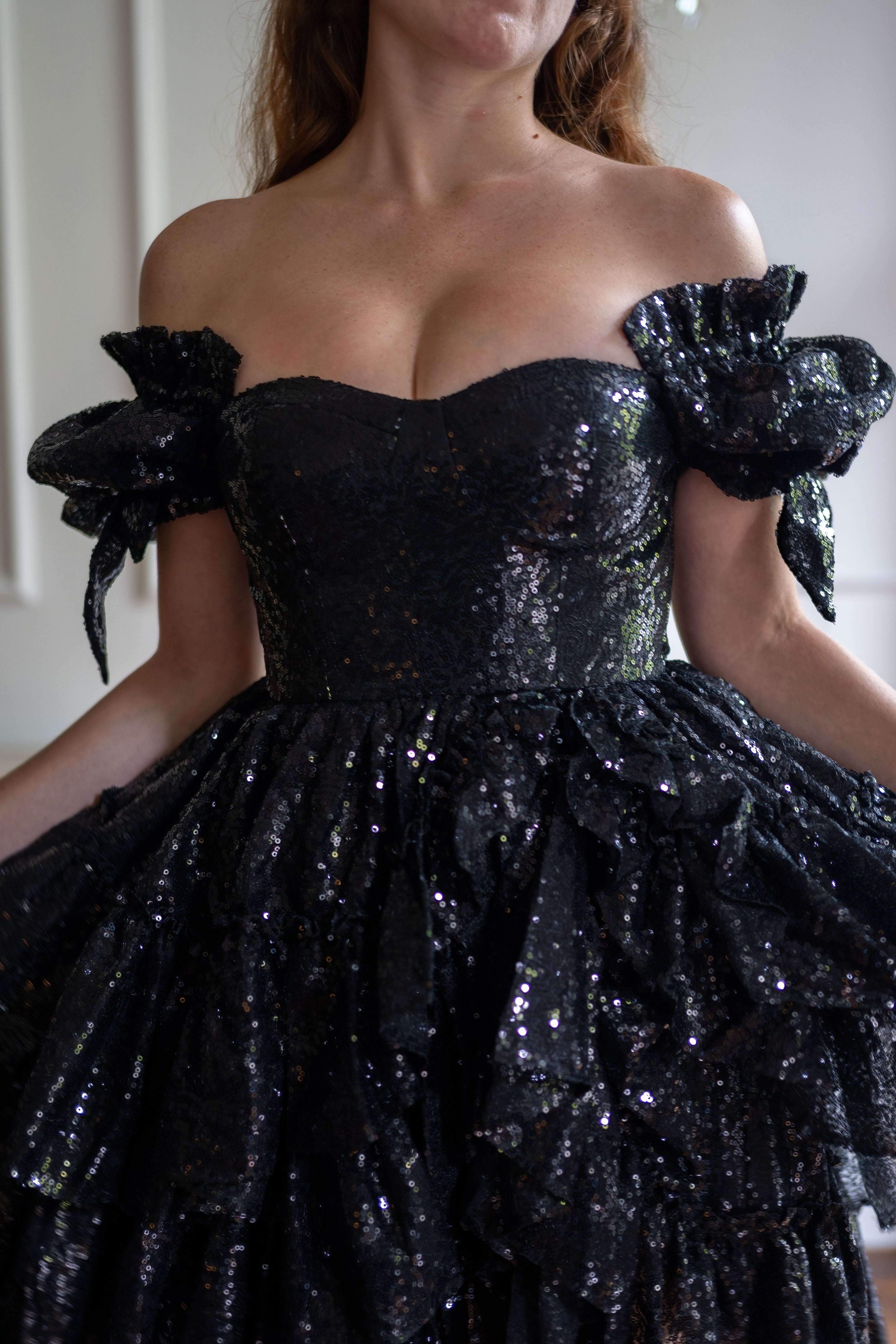 Black Pearl Damsel Dress