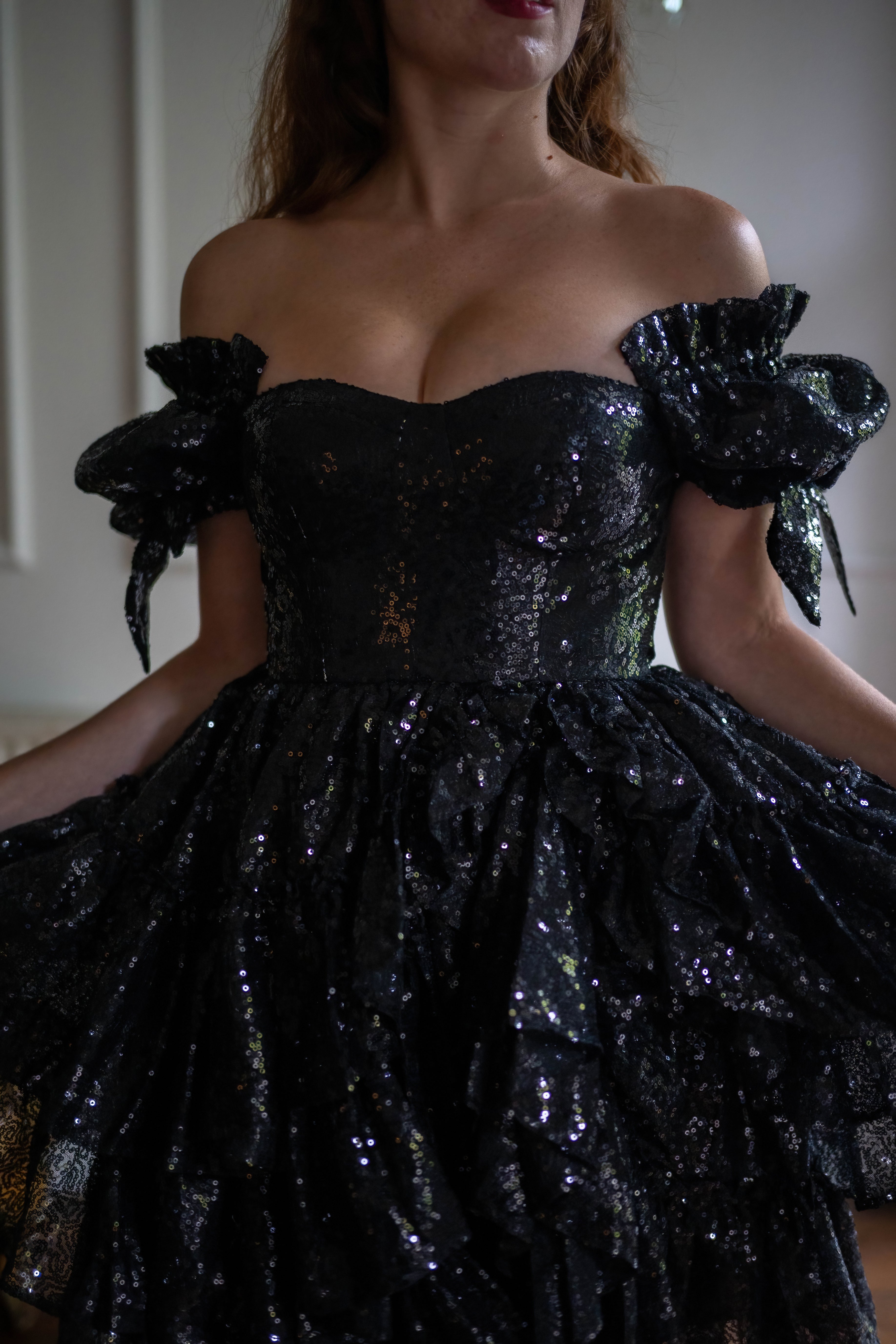 Black Pearl Damsel Dress